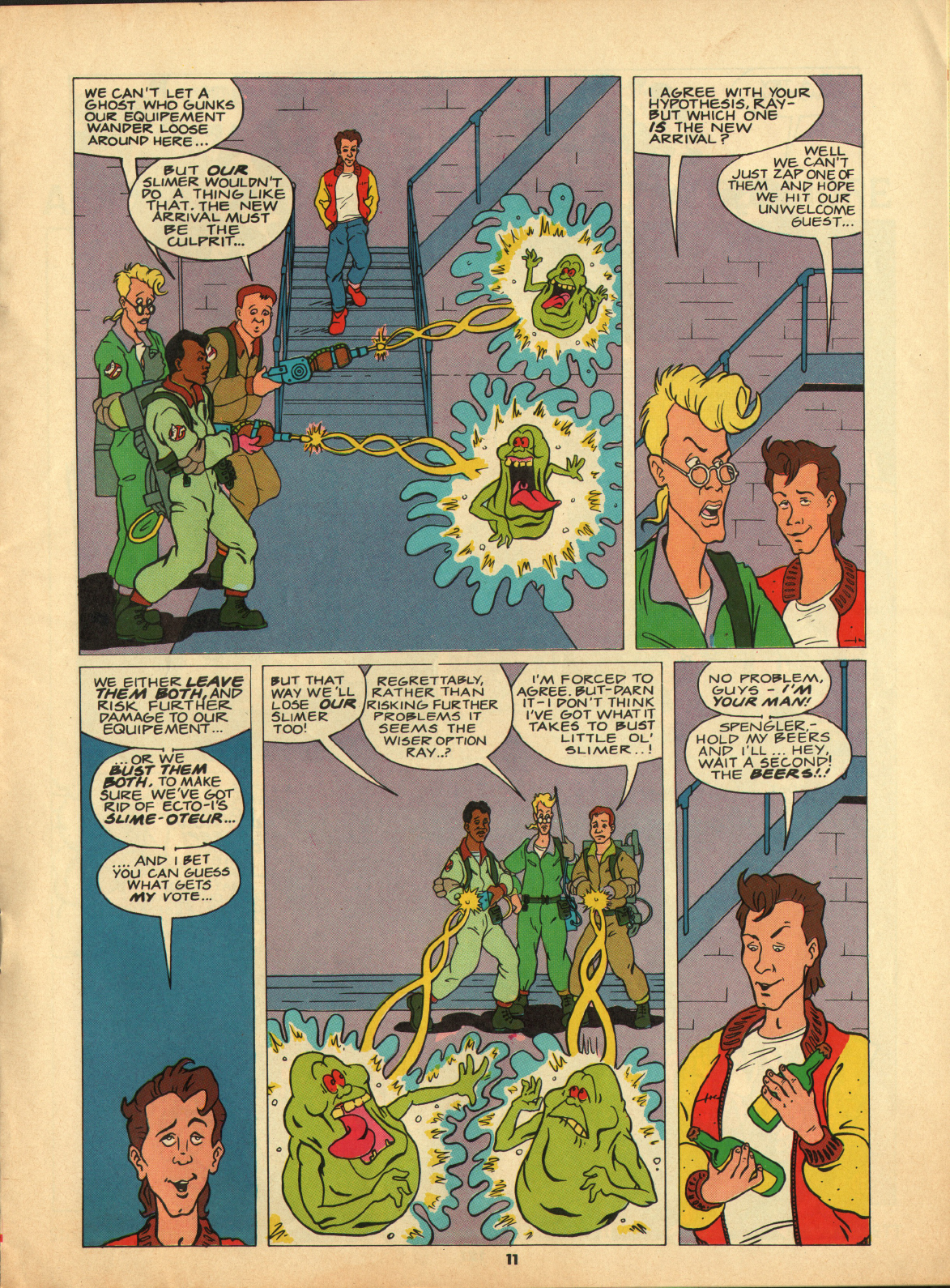 Read online The Real Ghostbusters comic -  Issue #3 - 11