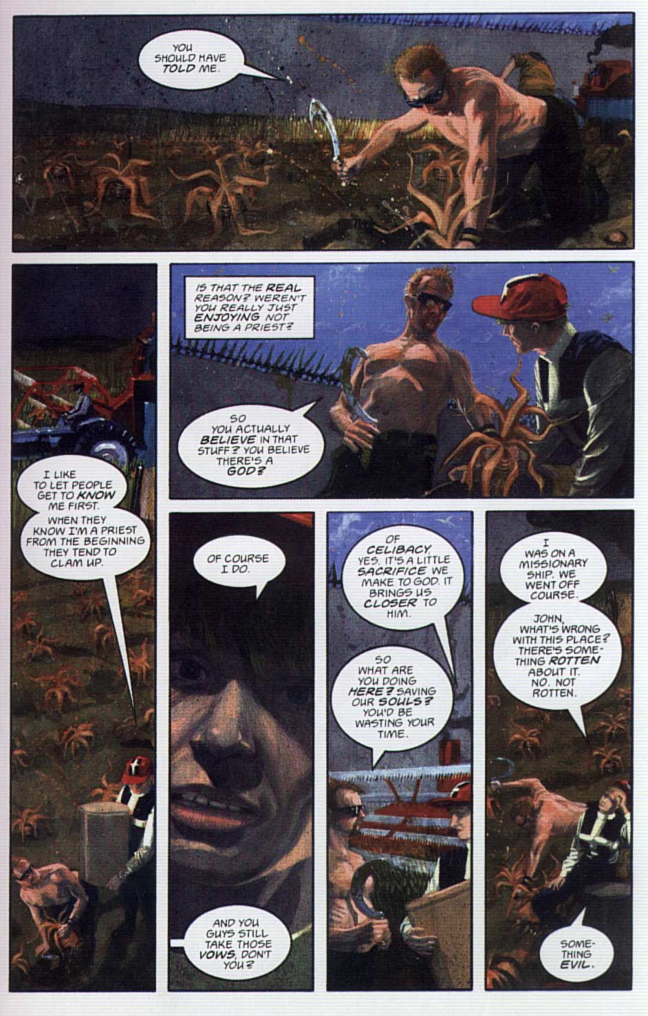 Read online Aliens: Sacrifice comic -  Issue # Full - 16