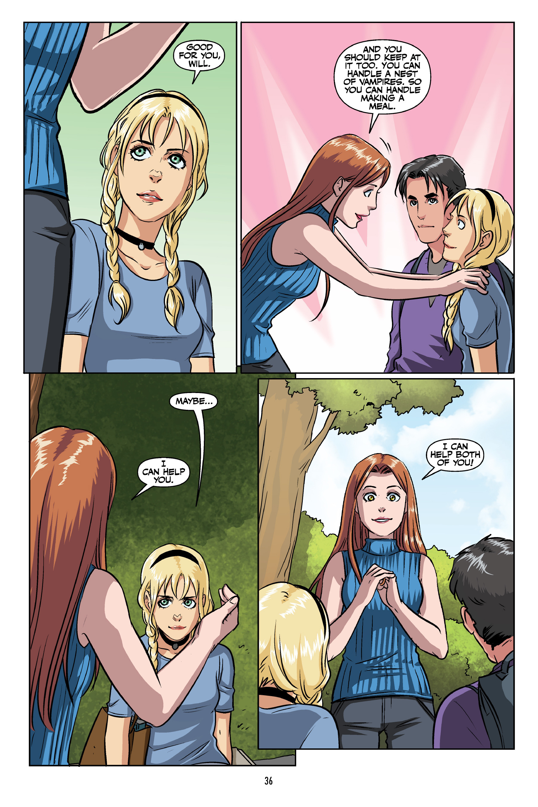 Read online Buffy: The High School Years - Glutton For Punishment comic -  Issue # Full - 36