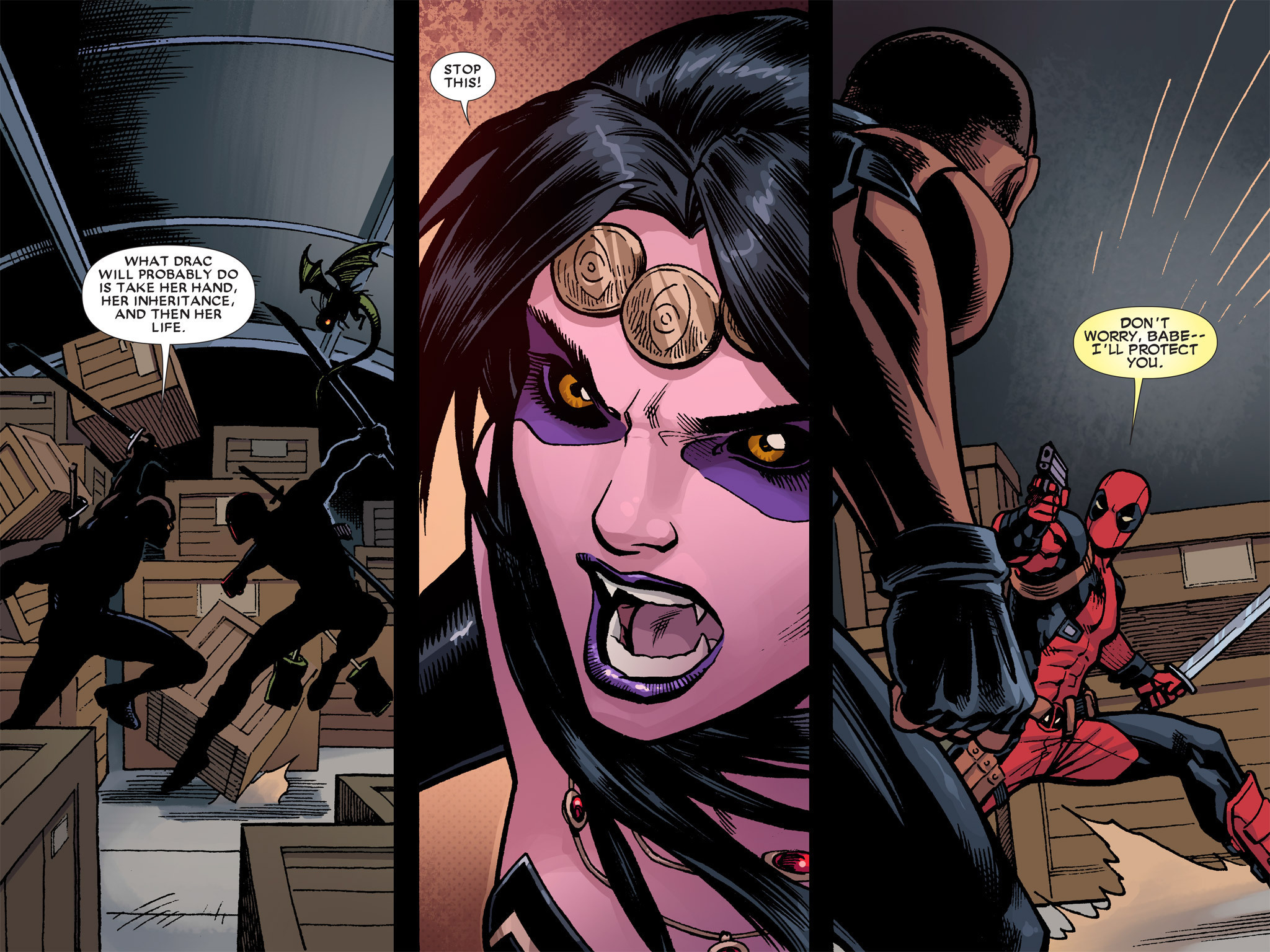 Read online Deadpool: The Gauntlet Infinite Comic comic -  Issue #4 - 35