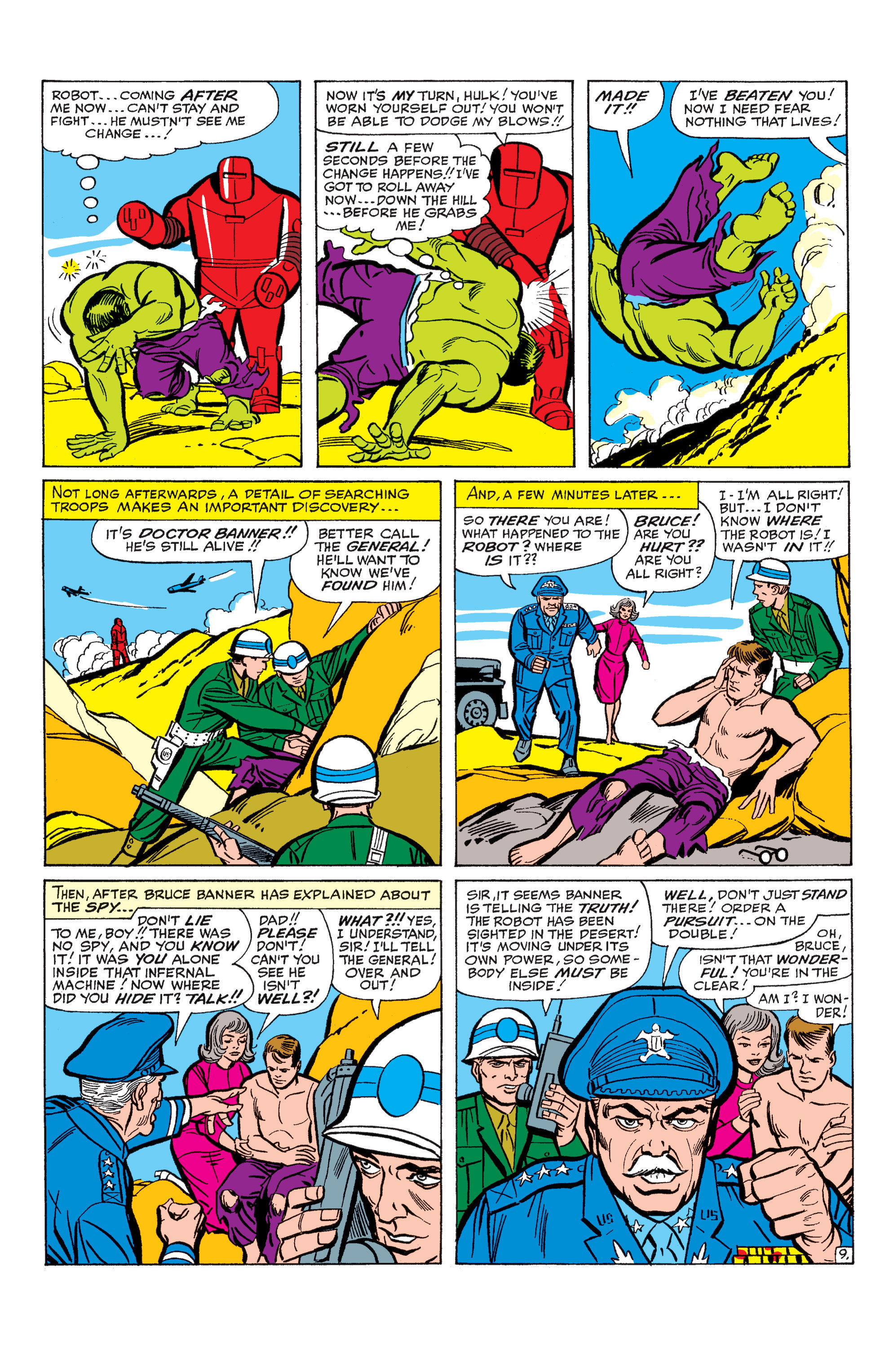 Read online Marvel Masterworks: The Incredible Hulk comic -  Issue # TPB 2 (Part 1) - 32