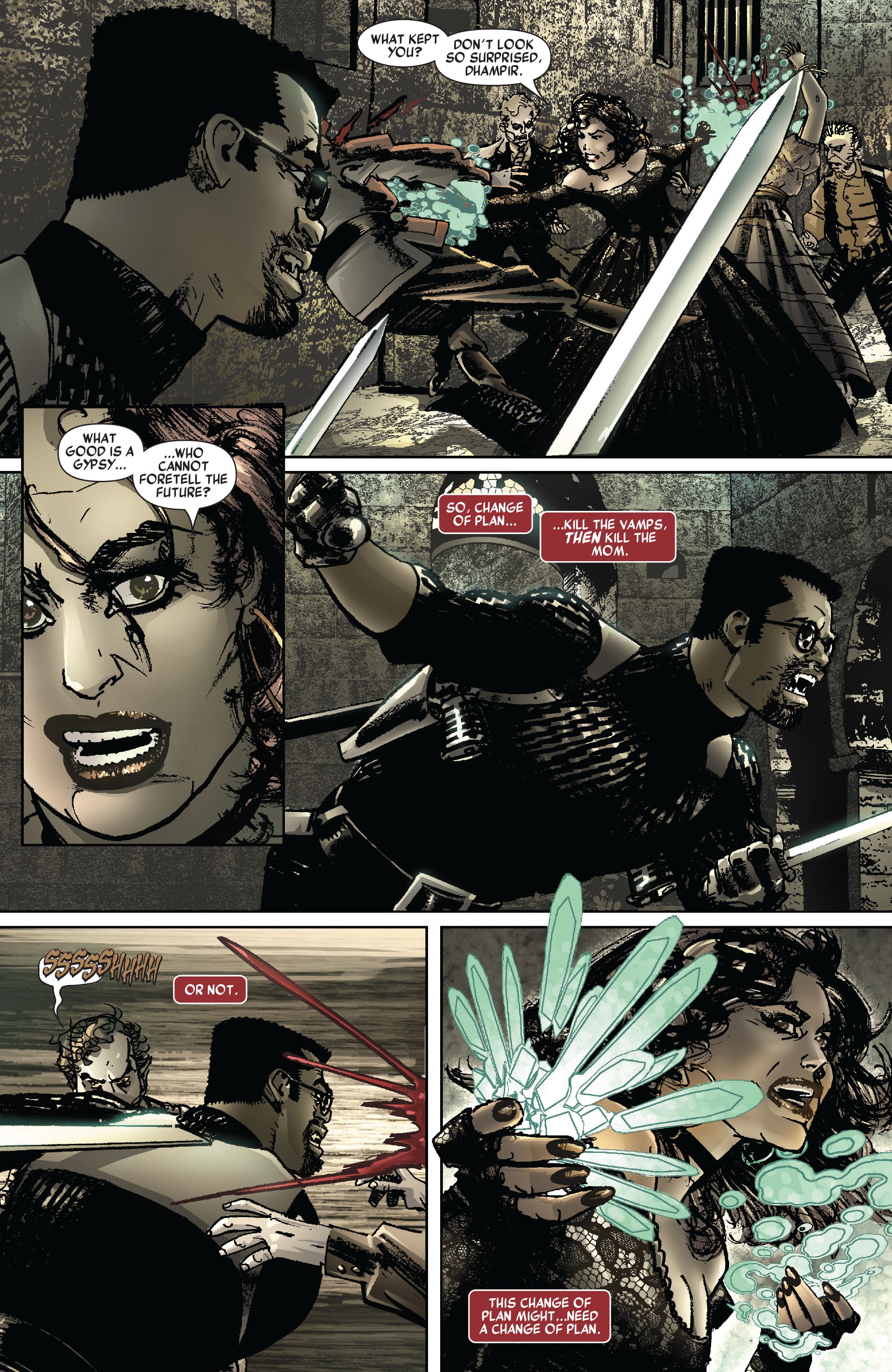 Read online Blade by Marc Guggenheim: The Complete Collection comic -  Issue # TPB (Part 1) - 43