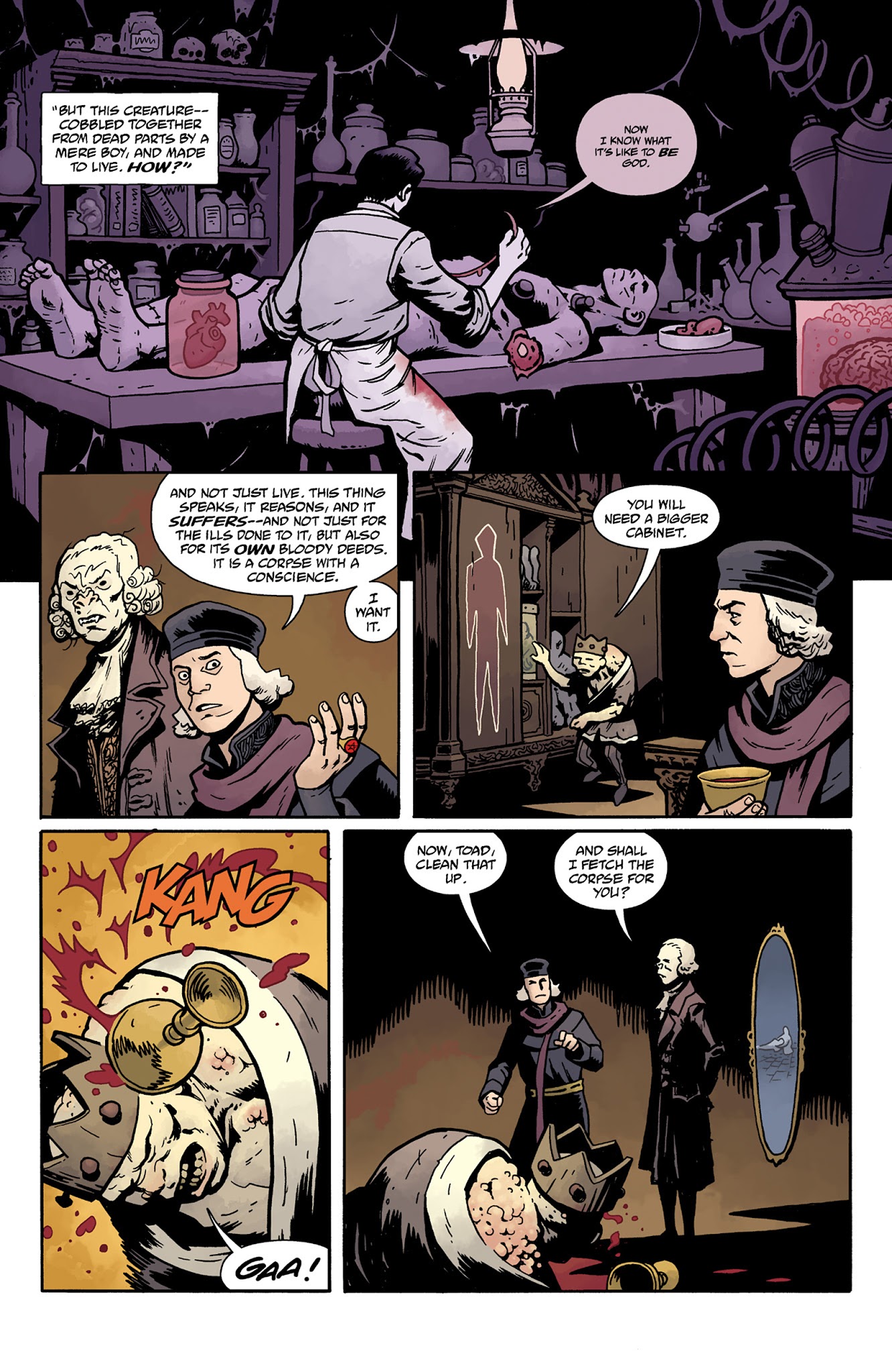 Read online Frankenstein Underground comic -  Issue #1 - 12
