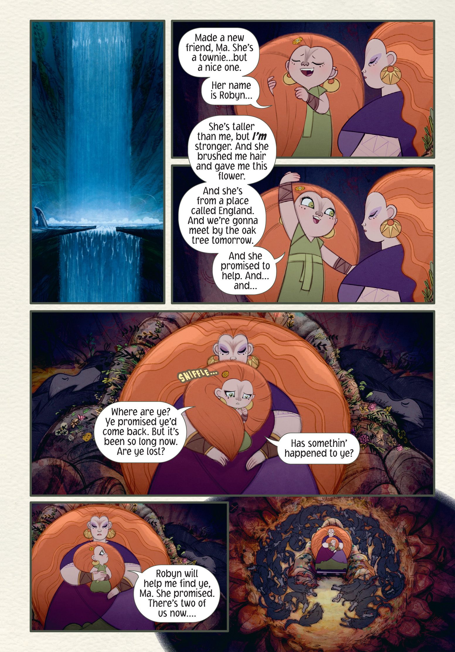 Read online Wolfwalkers: The Graphic Novel comic -  Issue # TPB (Part 2) - 78