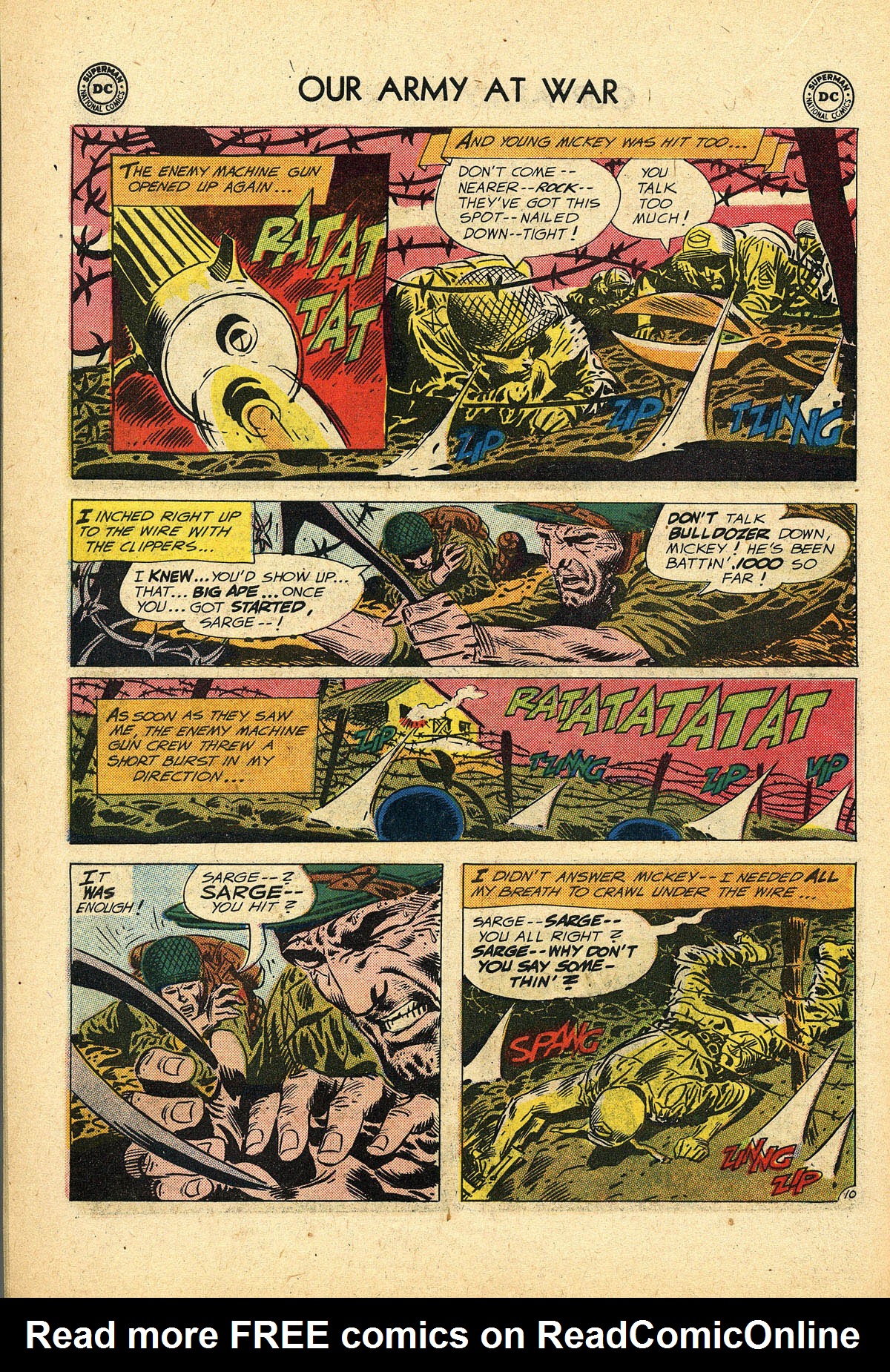 Read online Our Army at War (1952) comic -  Issue #95 - 14