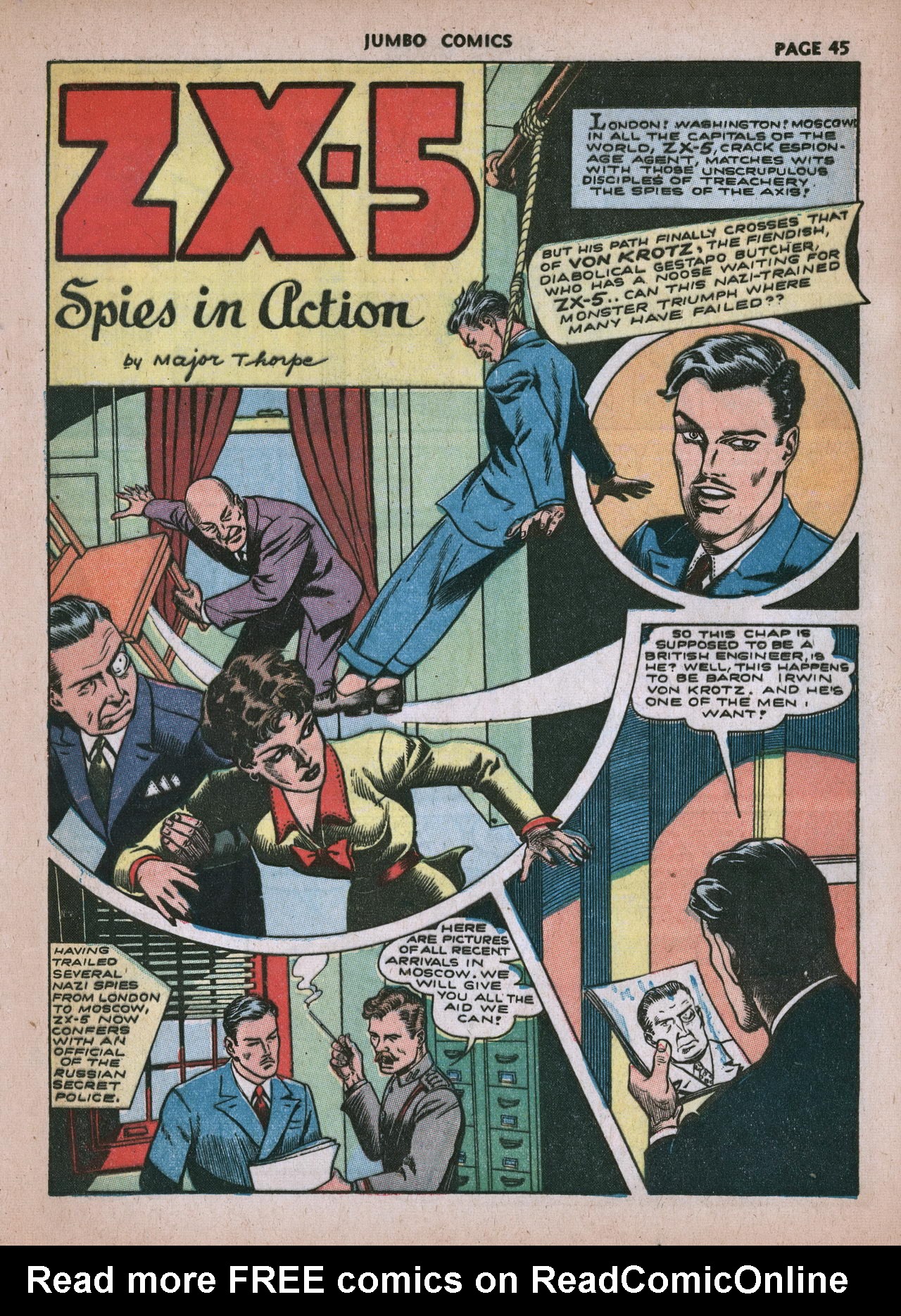 Read online Jumbo Comics comic -  Issue #44 - 47