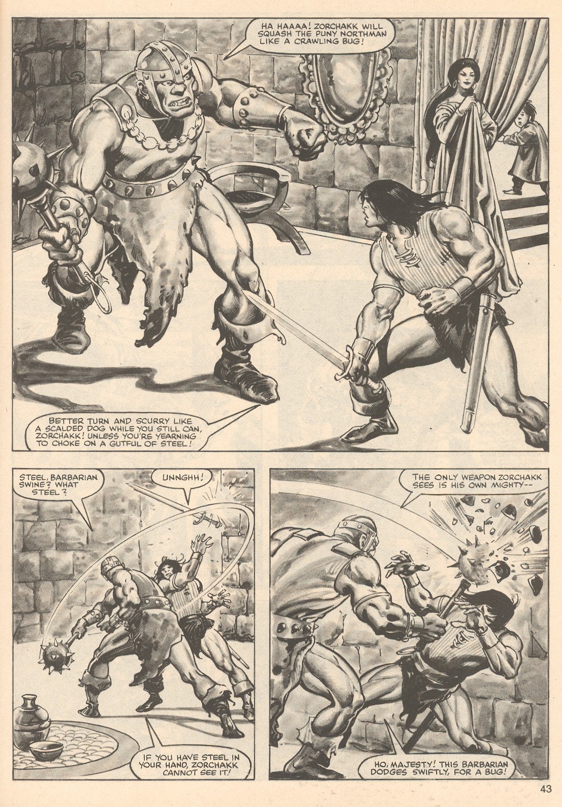 Read online The Savage Sword Of Conan comic -  Issue #76 - 43