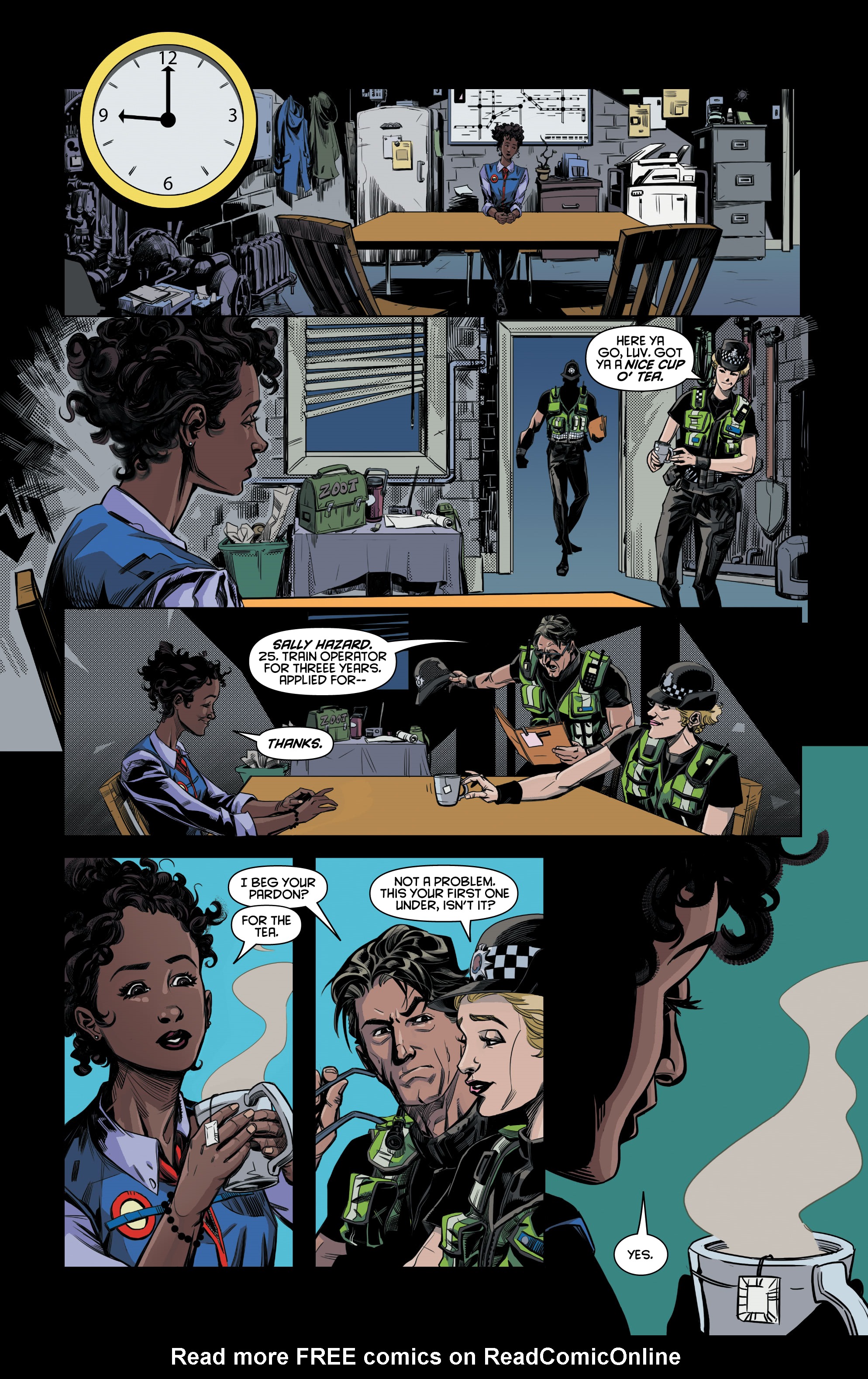 Read online Last Line comic -  Issue #1 - 5