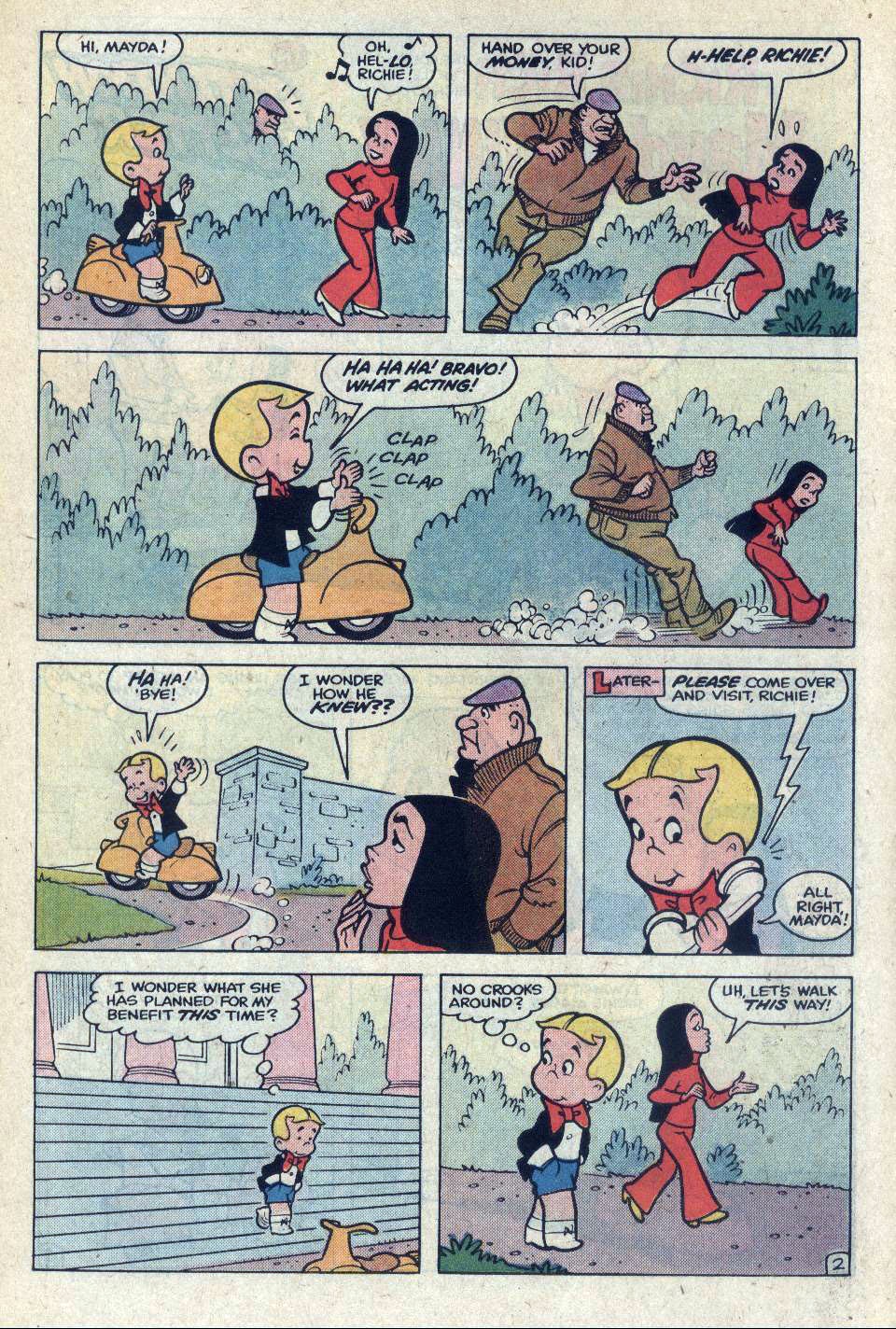Read online Richie Rich And [...] comic -  Issue #5 - 6