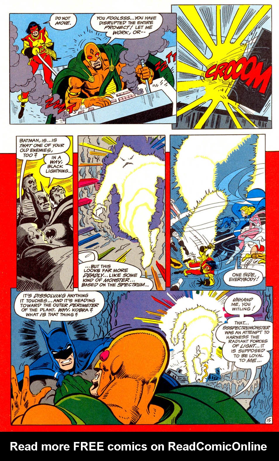 Read online The Outsiders (1985) comic -  Issue #22 - 16
