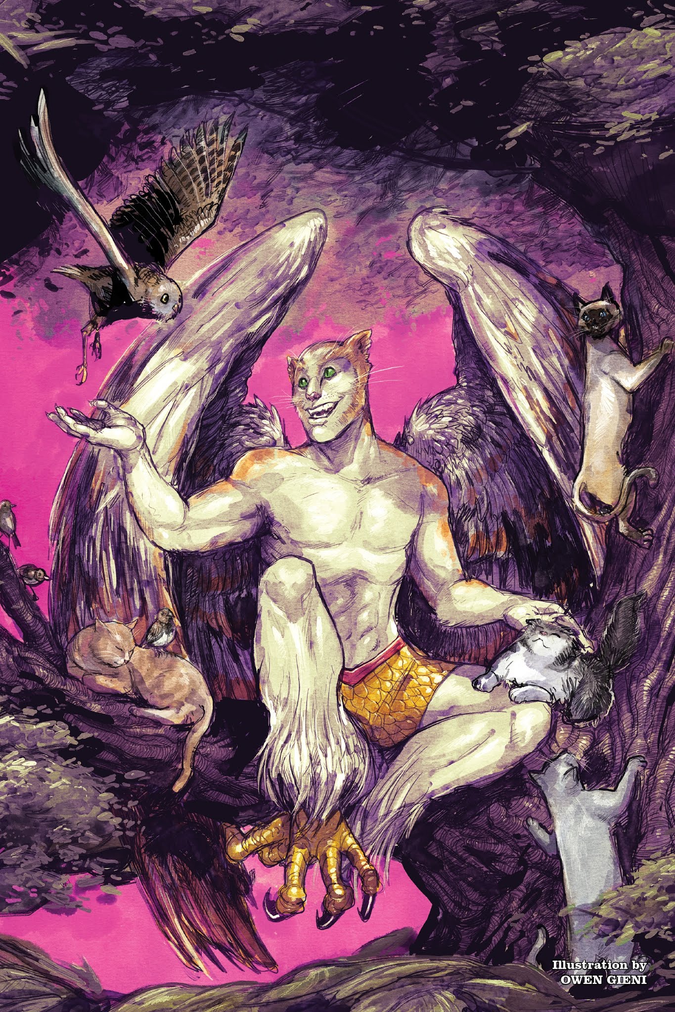 Read online Angel Catbird comic -  Issue # TPB 3 - 88