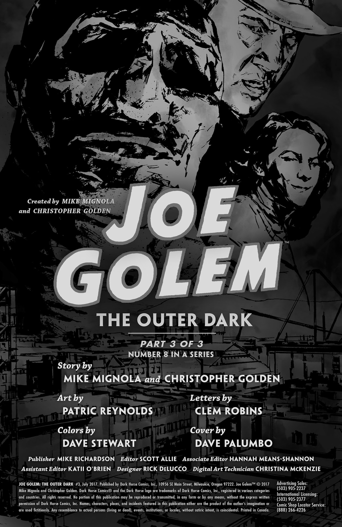 Read online Joe Golem: The Outer Dark comic -  Issue #3 - 2