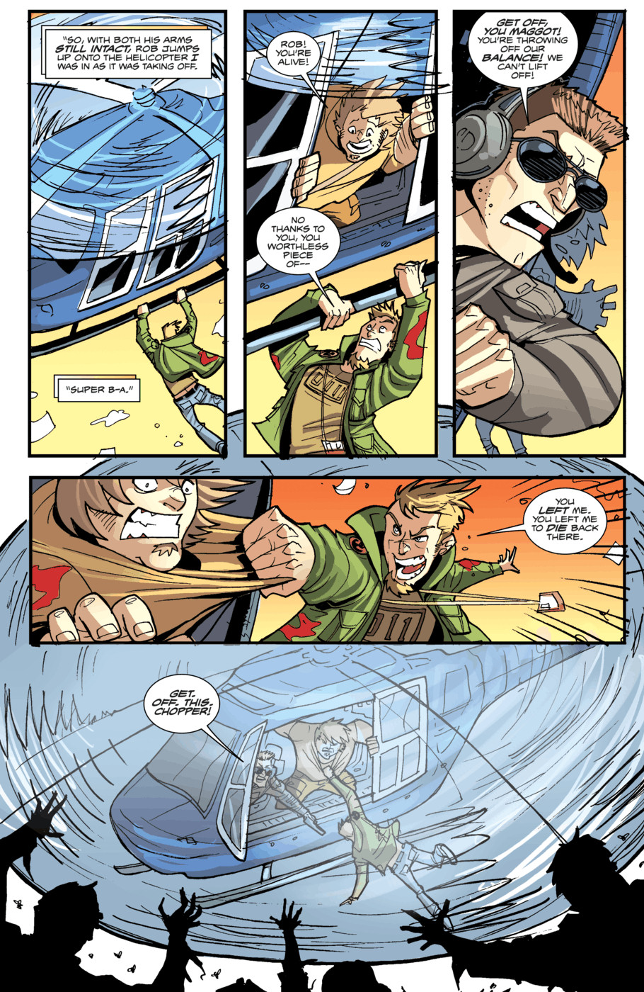Read online Fanboys vs. Zombies comic -  Issue #10 - 13