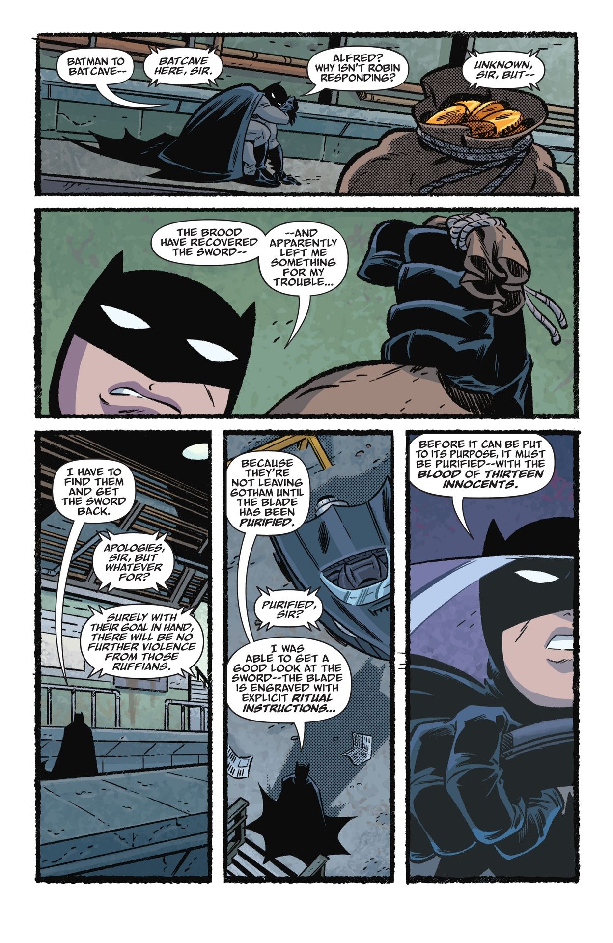 Read online Batman: The Audio Adventures comic -  Issue #4 - 18