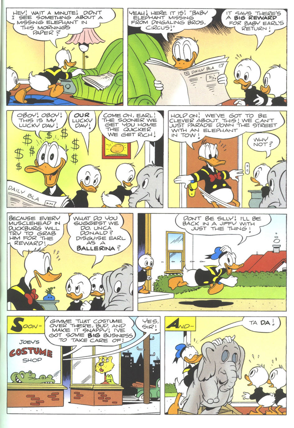 Read online Walt Disney's Comics and Stories comic -  Issue #605 - 7