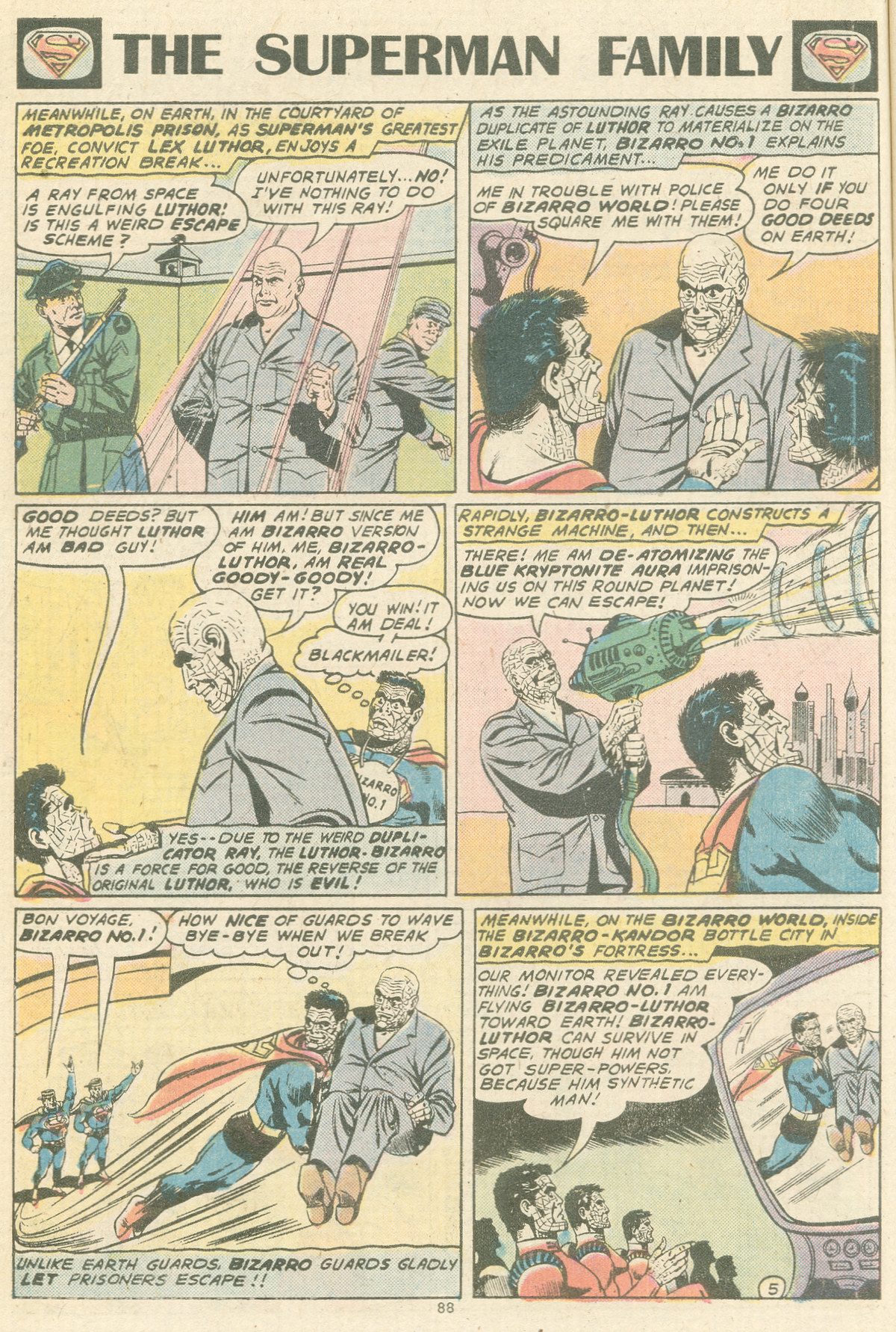 Read online The Superman Family comic -  Issue #169 - 88