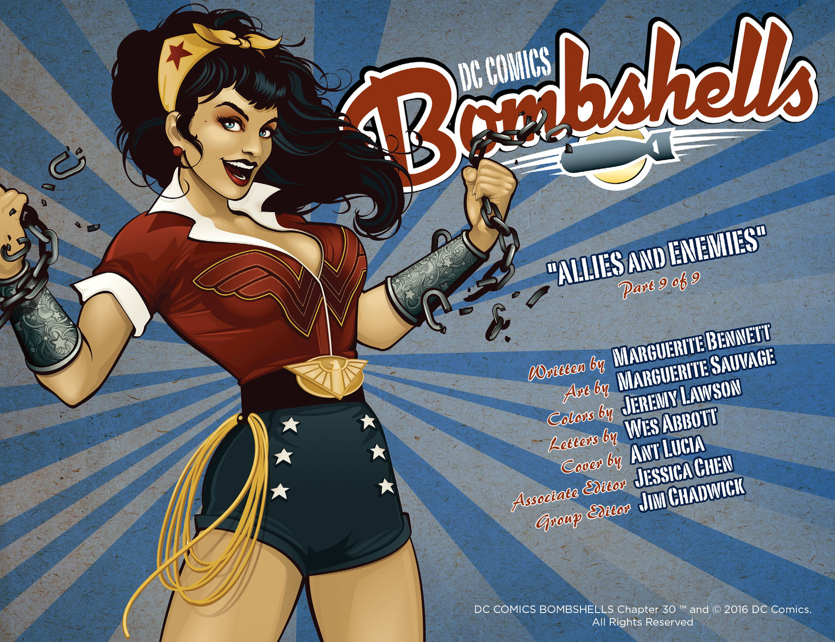 Read online DC Comics: Bombshells comic -  Issue #30 - 2