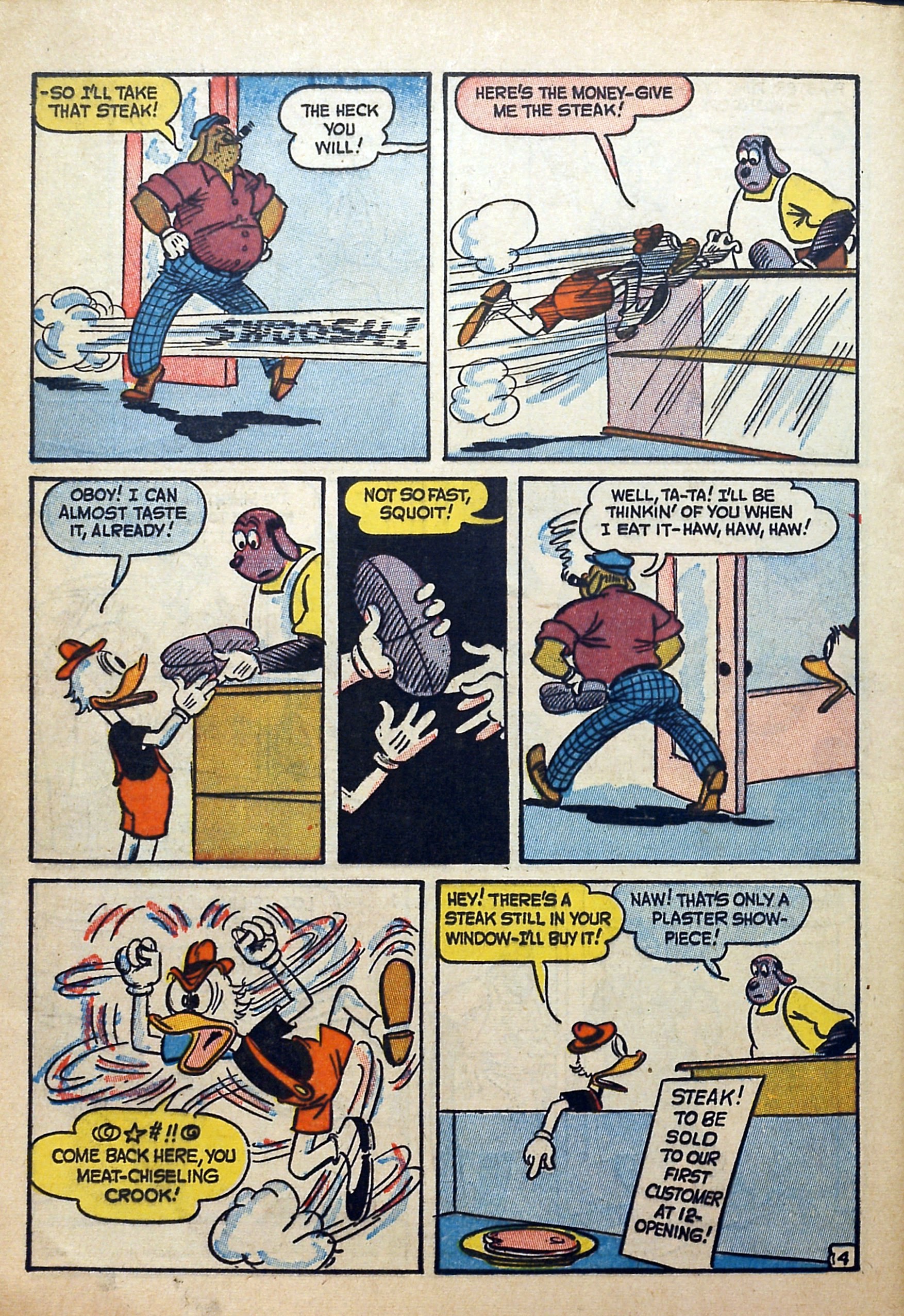 Read online Super Duck Comics comic -  Issue #4 - 40