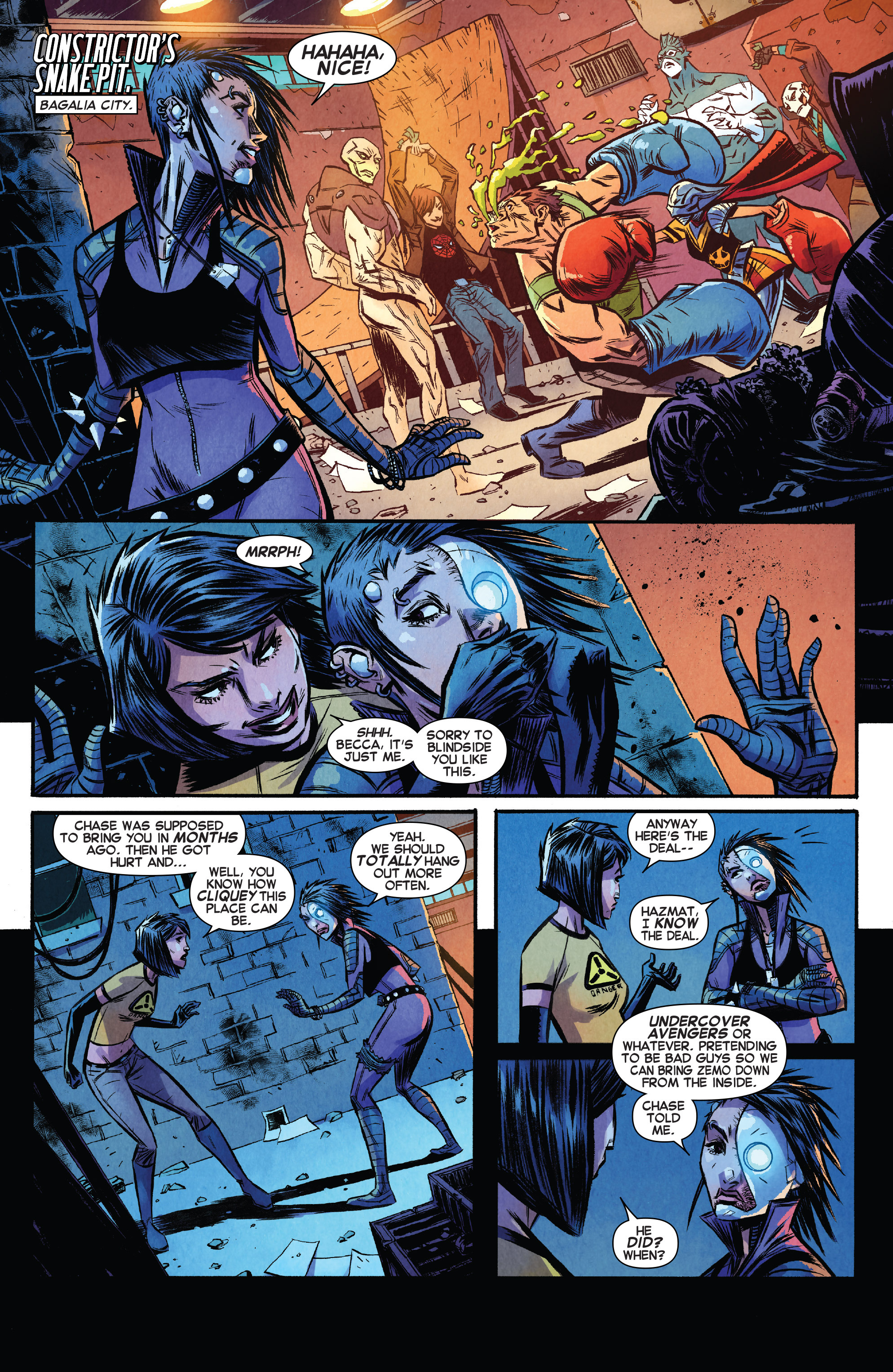 Read online Avengers Undercover comic -  Issue #8 - 12