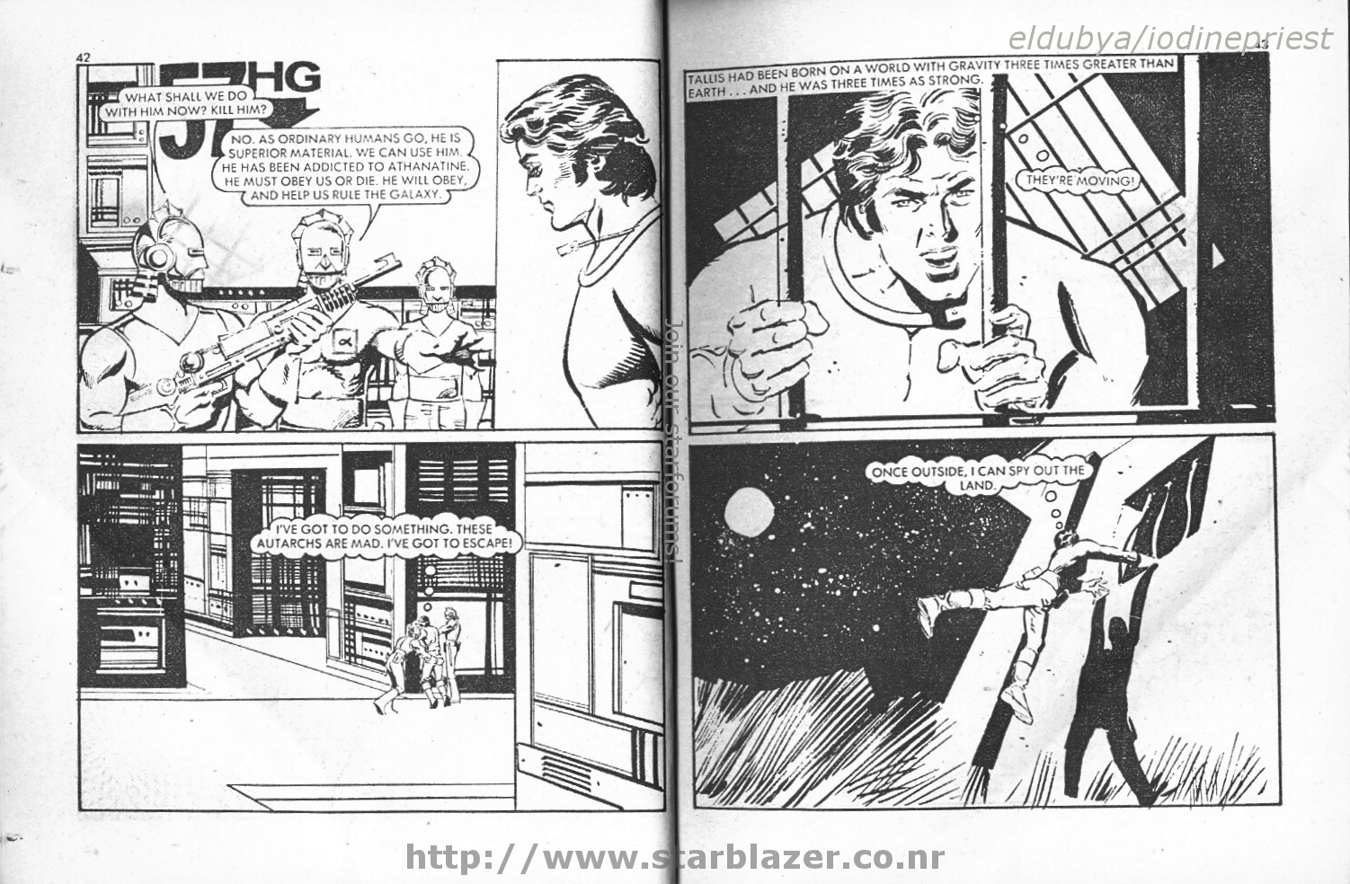 Read online Starblazer comic -  Issue #42 - 23