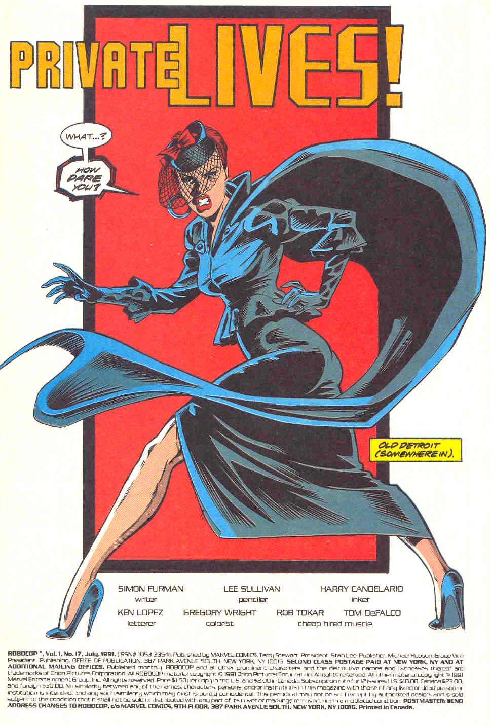 Read online Robocop (1990) comic -  Issue #17 - 2