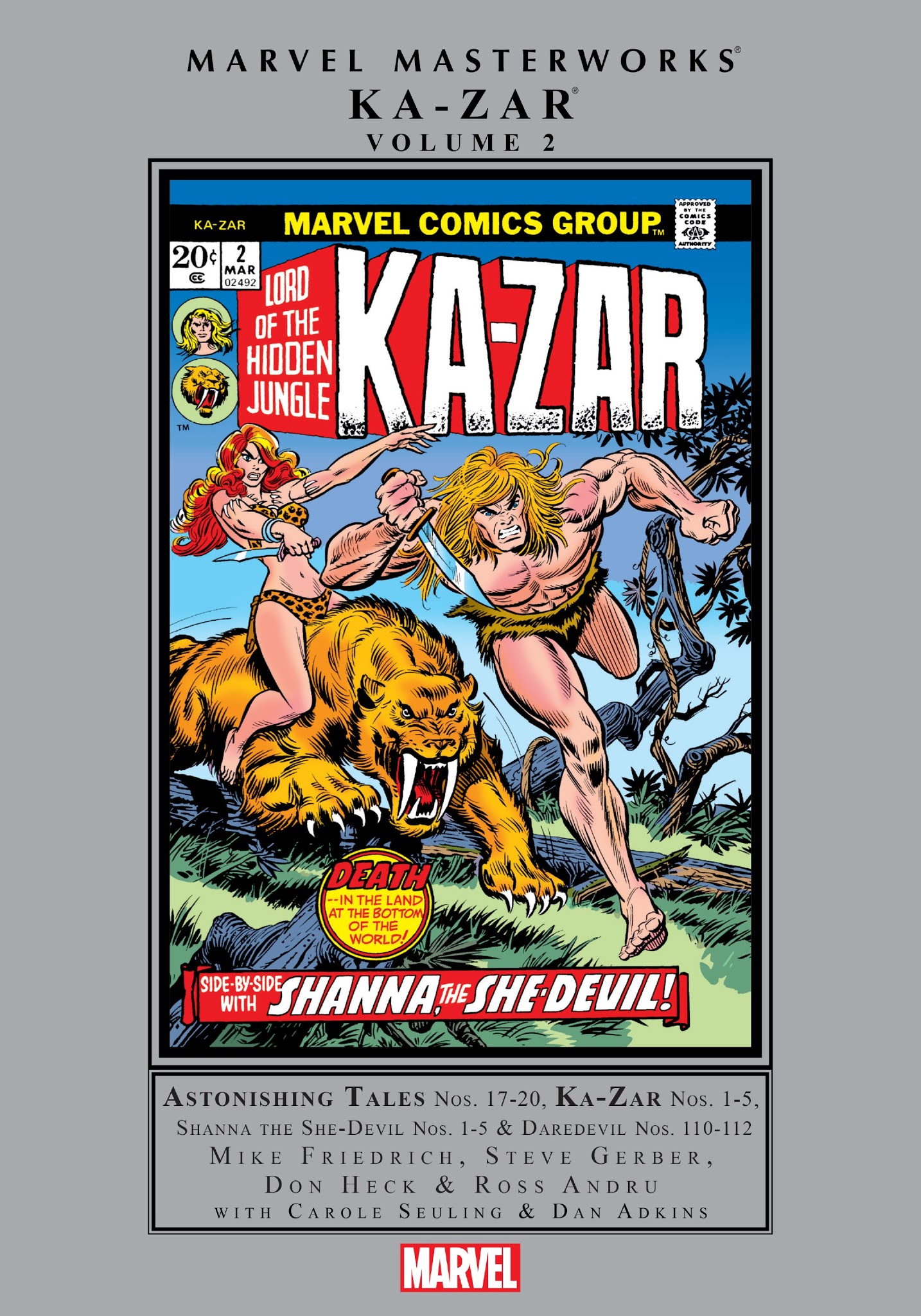 Read online Marvel Masterworks: Ka-Zar comic -  Issue # TPB 2 (Part 1) - 1