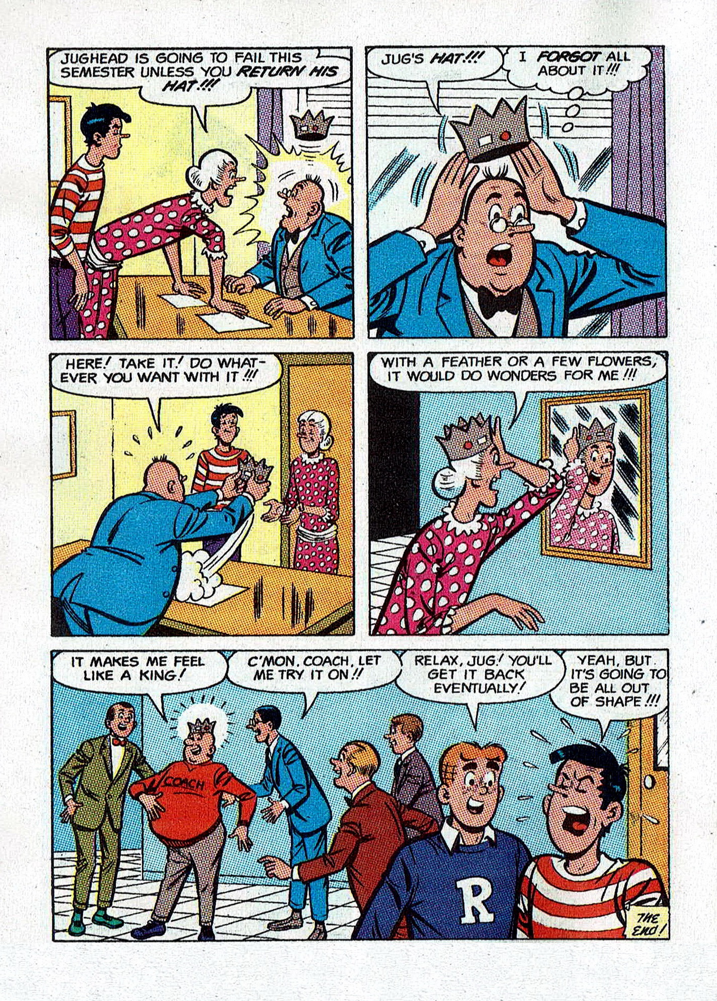 Read online Jughead Jones Comics Digest comic -  Issue #75 - 24