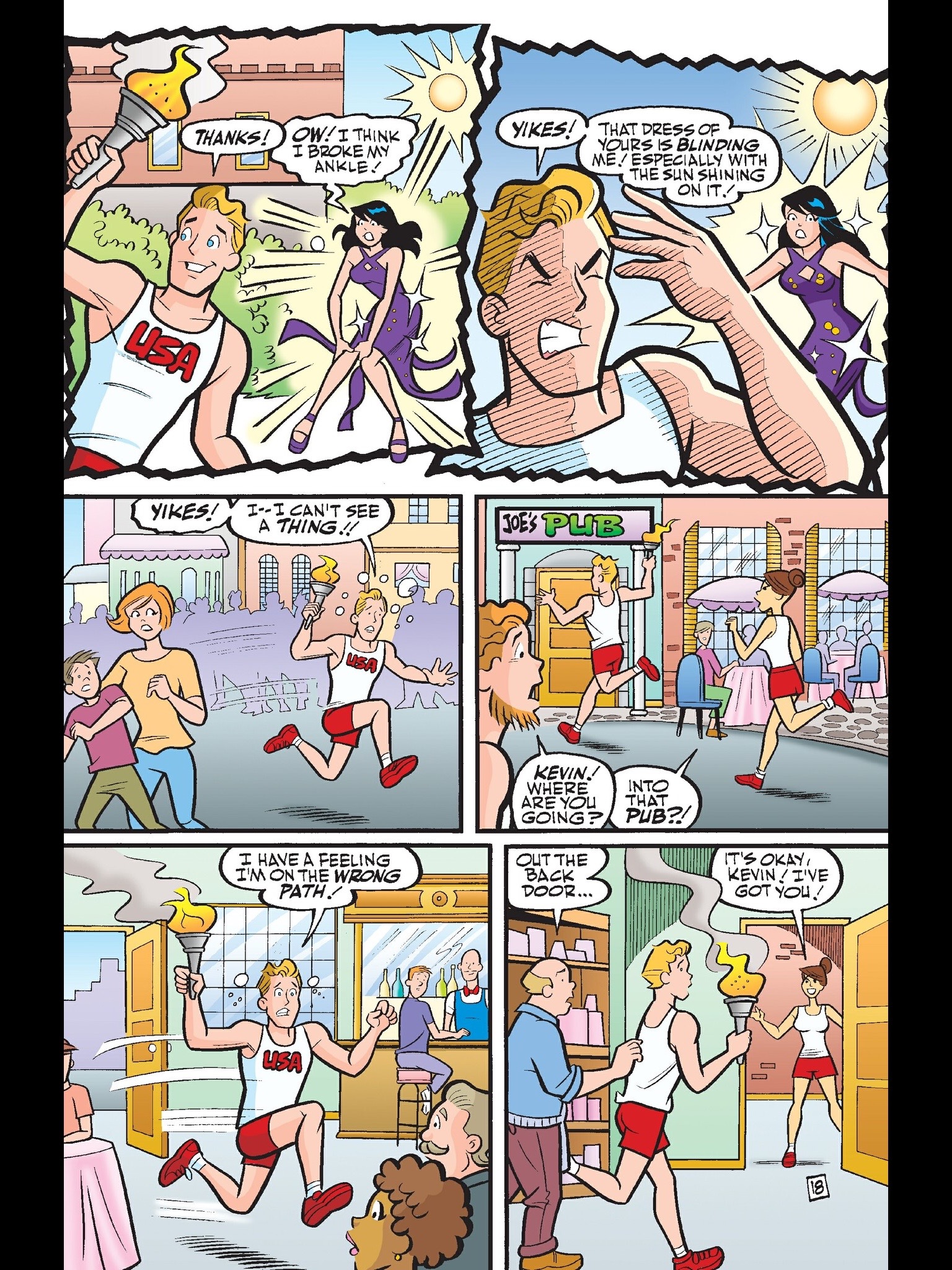 Read online Kevin Keller comic -  Issue #4 - 21
