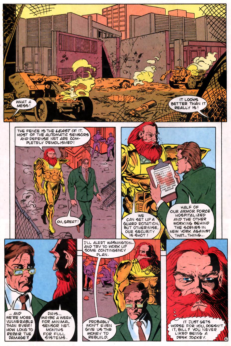 Read online The Web (1991) comic -  Issue #10 - 5