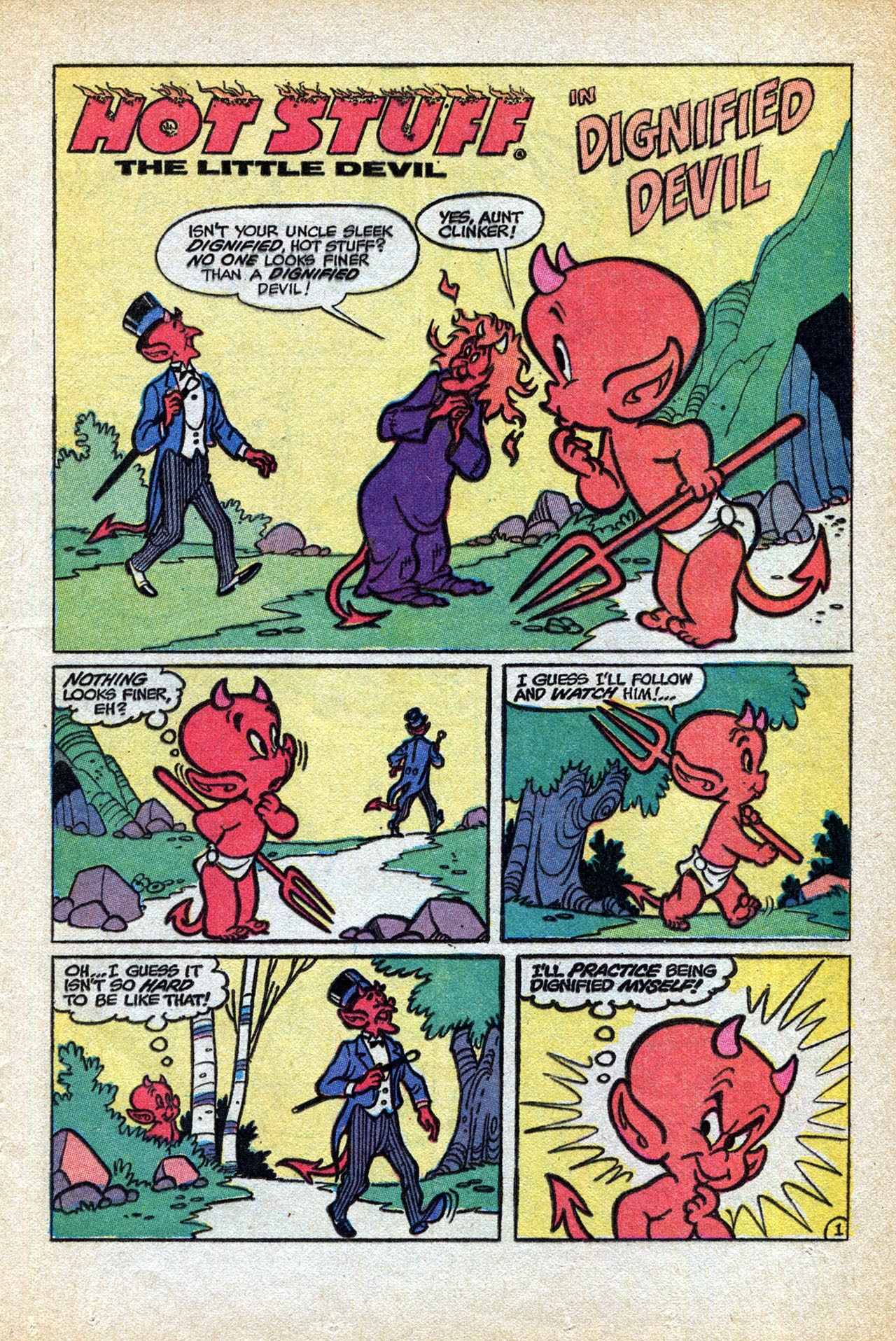 Read online Hot Stuff, the Little Devil comic -  Issue #117 - 21