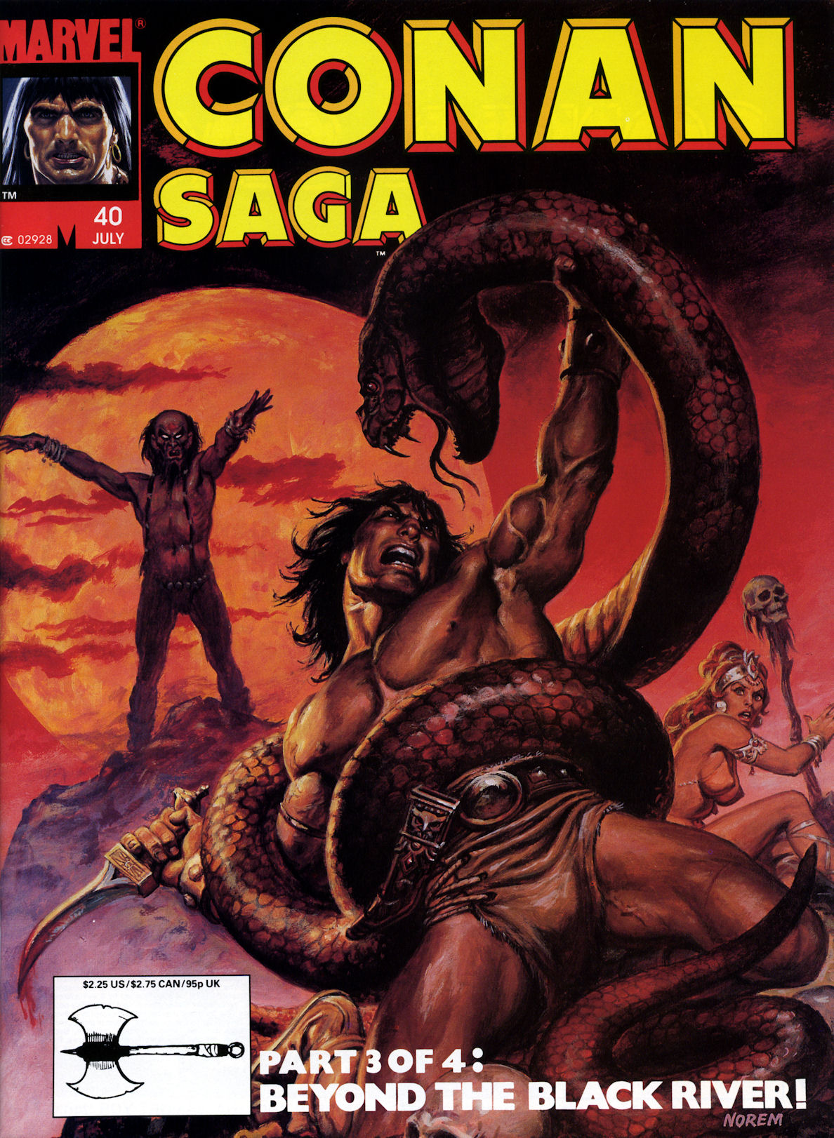 Read online Conan Saga comic -  Issue #40 - 1