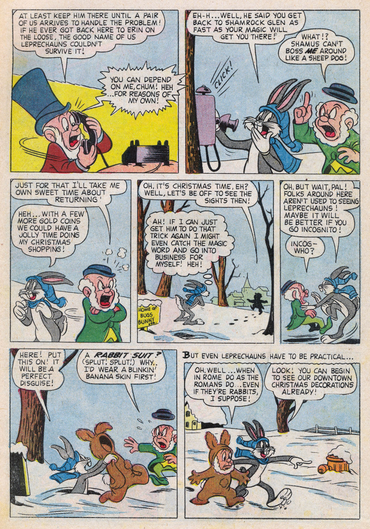 Read online Bugs Bunny's Christmas Funnies comic -  Issue # TPB 9 - 7