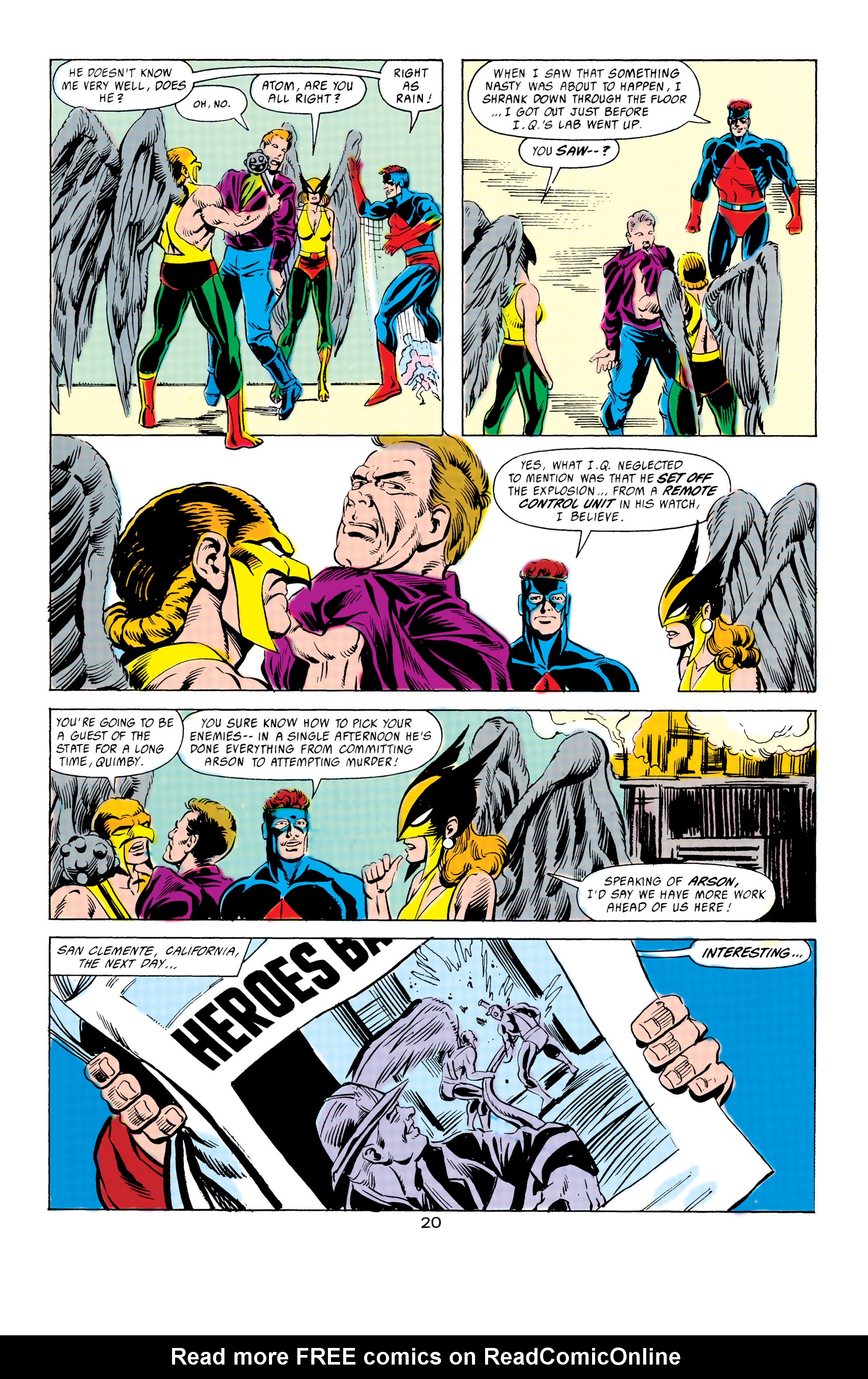 Read online Power of the Atom comic -  Issue #4 - 21