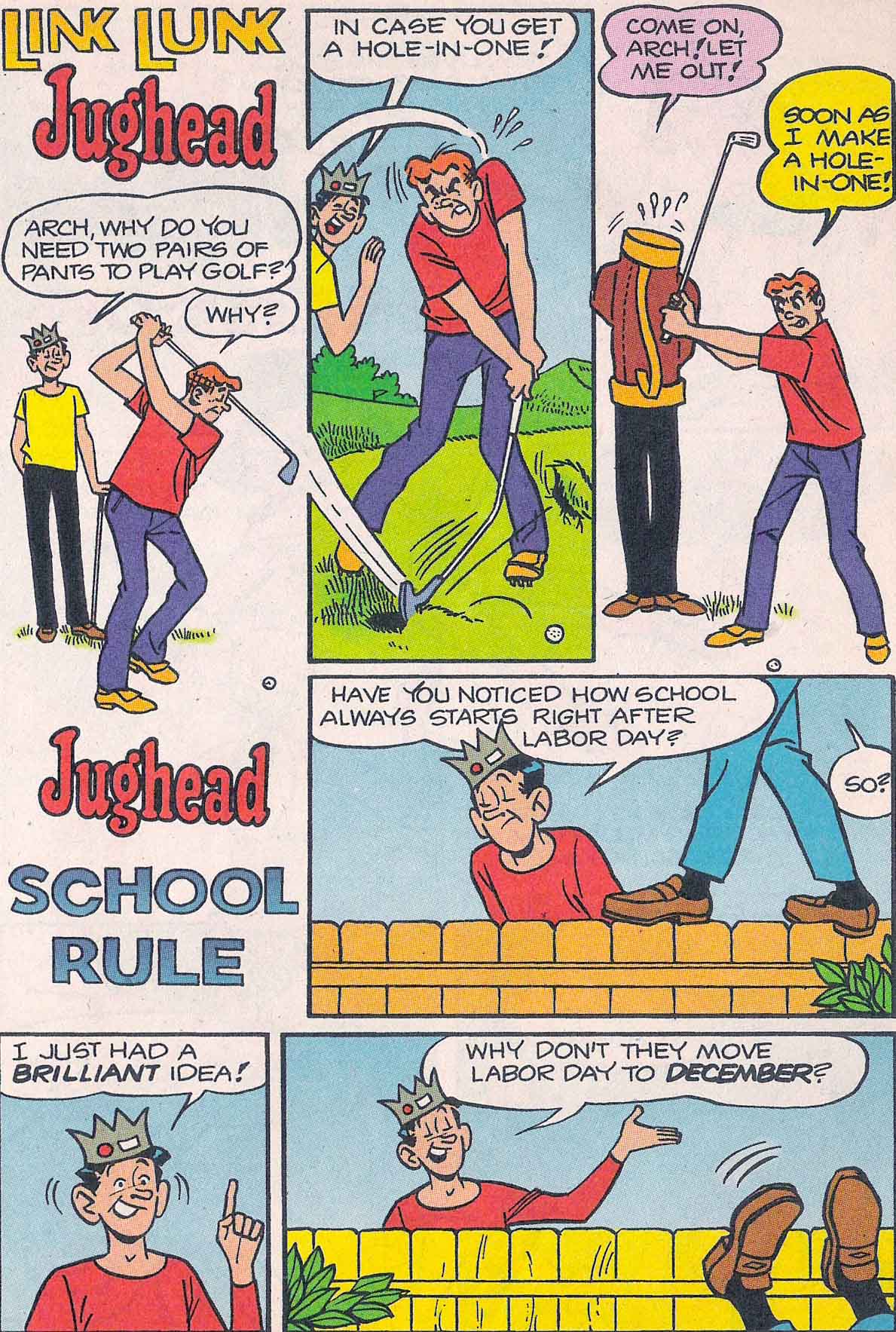 Read online Jughead's Double Digest Magazine comic -  Issue #61 - 165