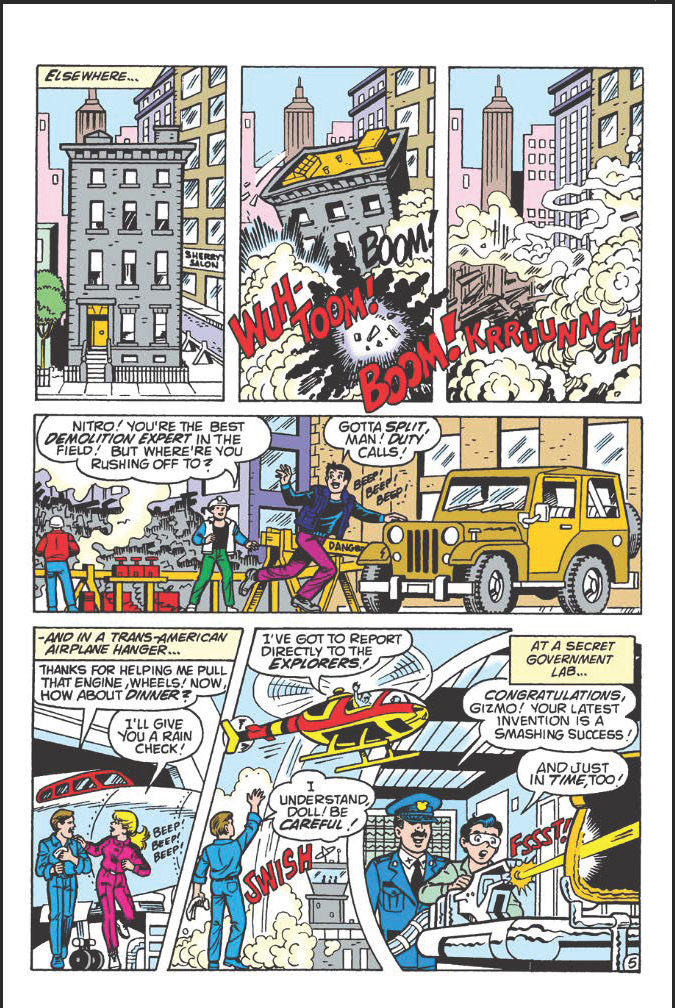 Read online Archie's Explorers of the Unknown comic -  Issue # TPB (Part 1) - 7