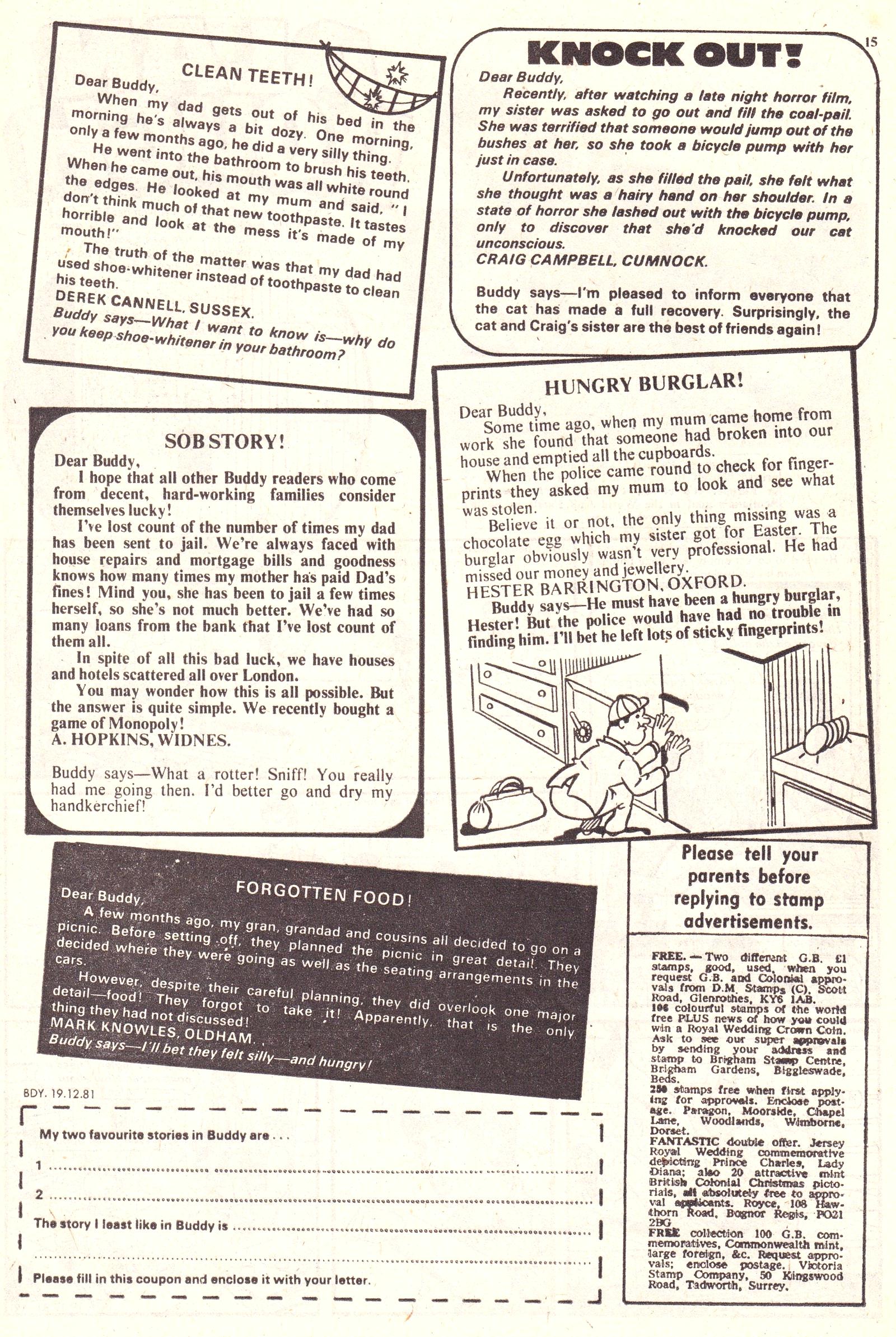 Read online Buddy comic -  Issue #45 - 15