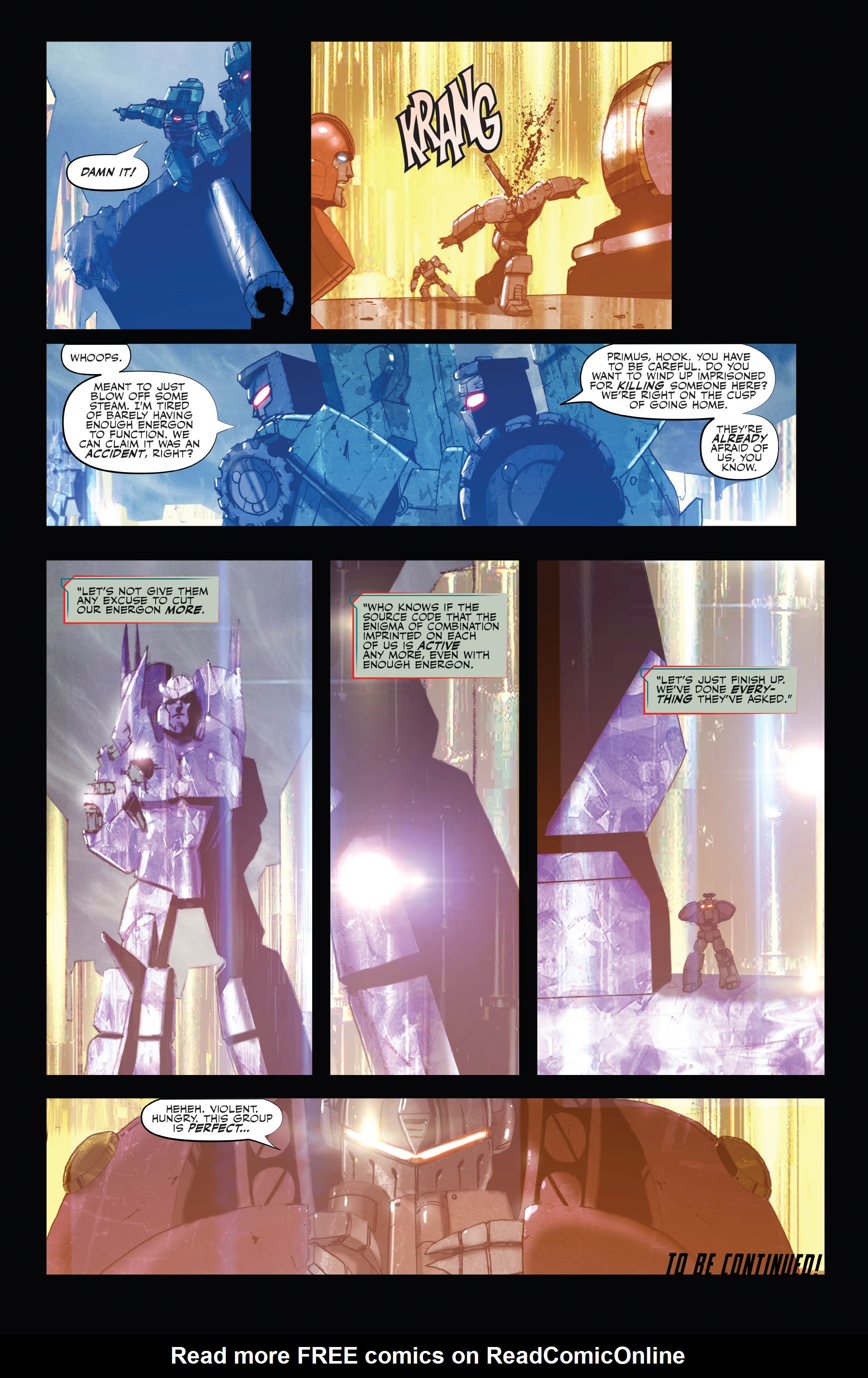 Read online Transformers: Galaxies comic -  Issue #1 - 22