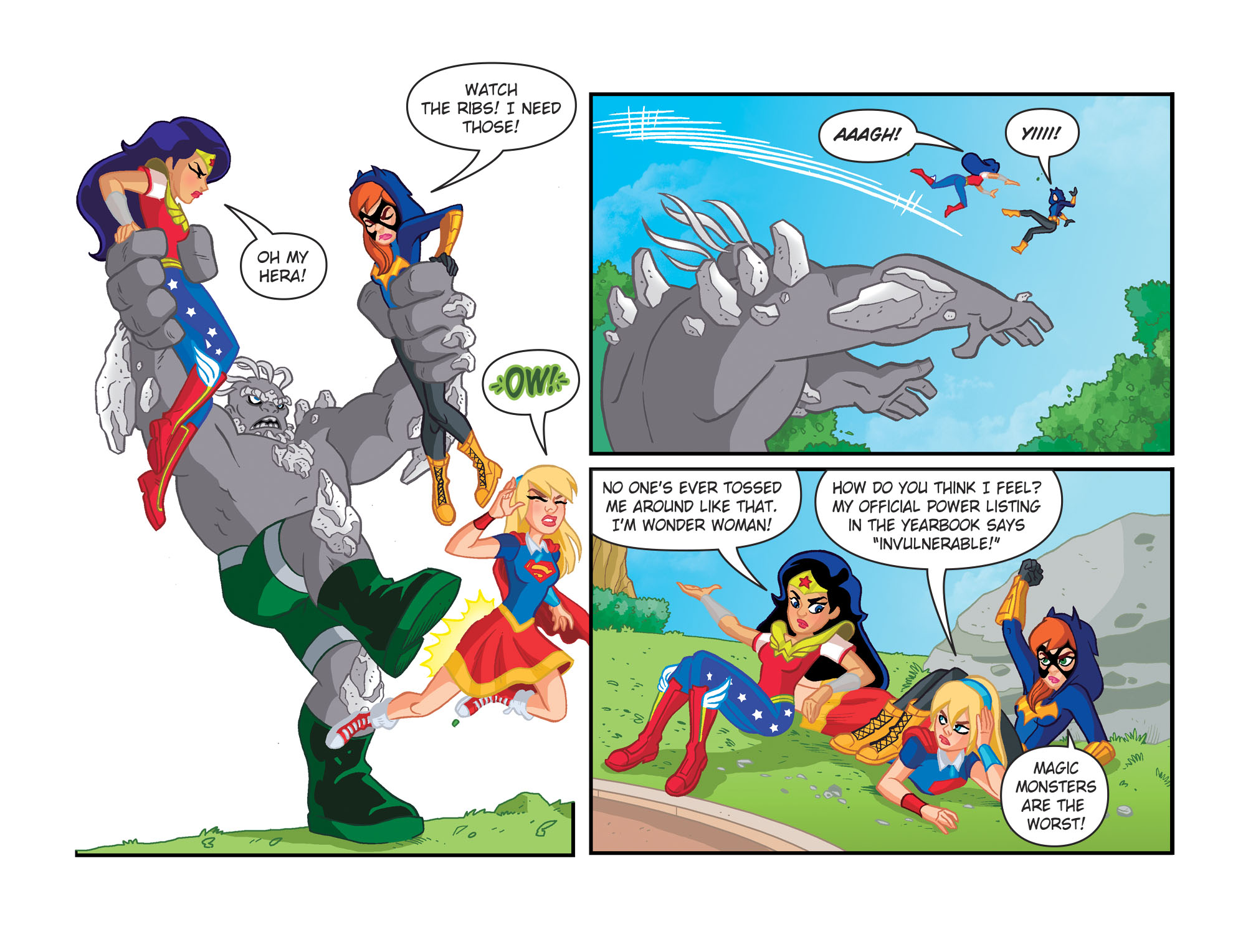 Read online DC Super Hero Girls: Out of the Bottle comic -  Issue #10 - 21