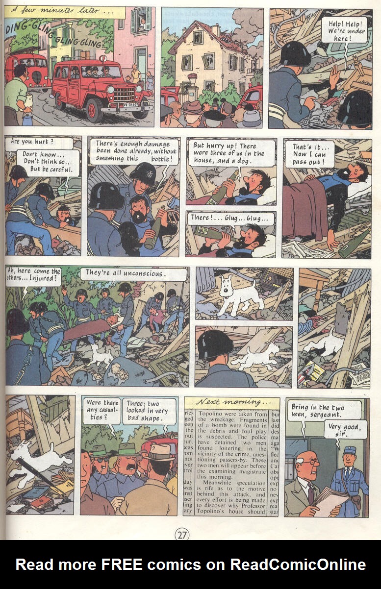 Read online The Adventures of Tintin comic -  Issue #18 - 70