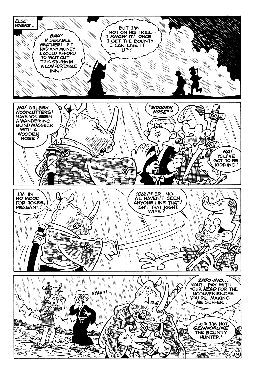 Read online Usagi Yojimbo (1987) comic -  Issue #13 - 15