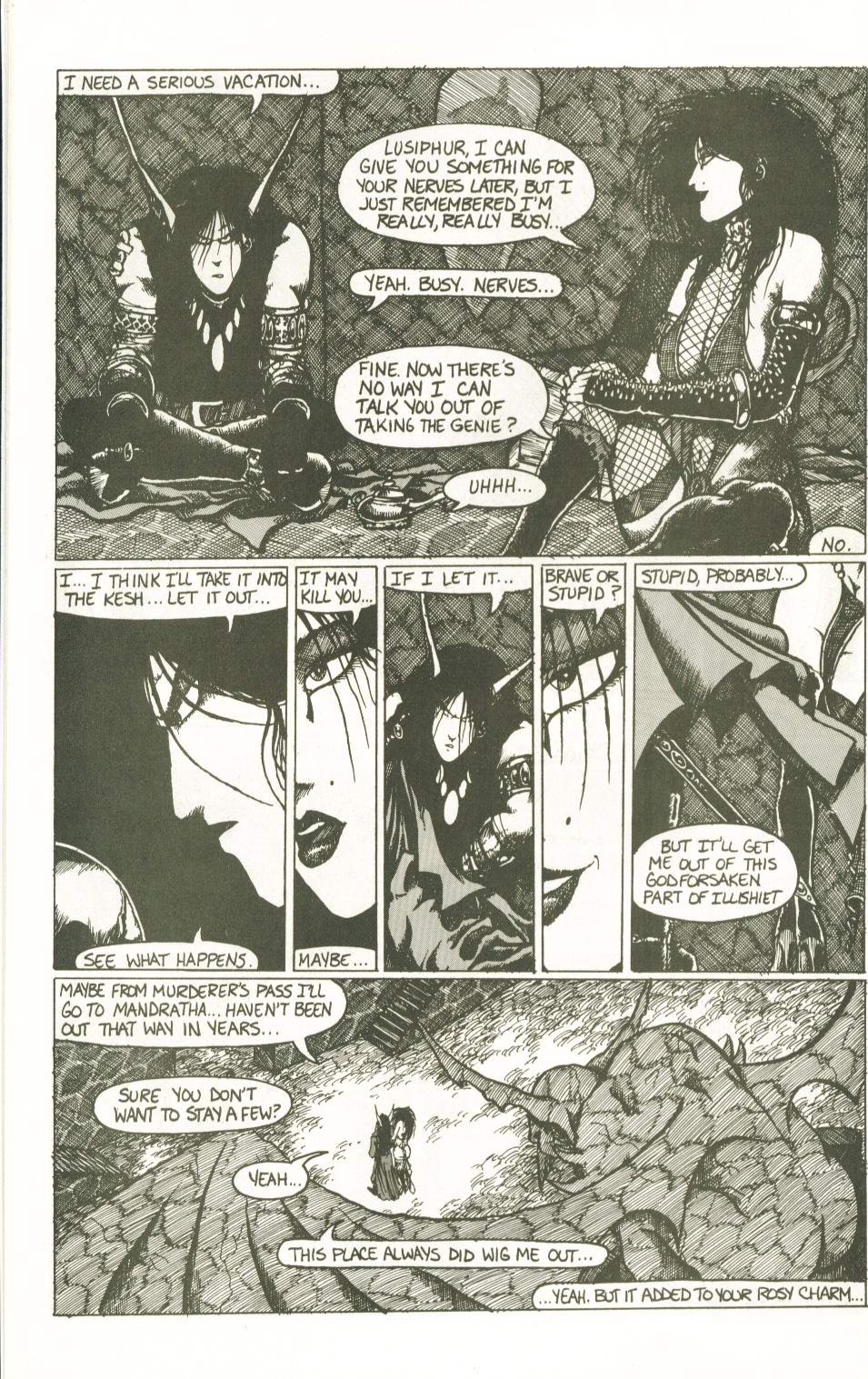 Read online Poison Elves (1993) comic -  Issue #12 - 21