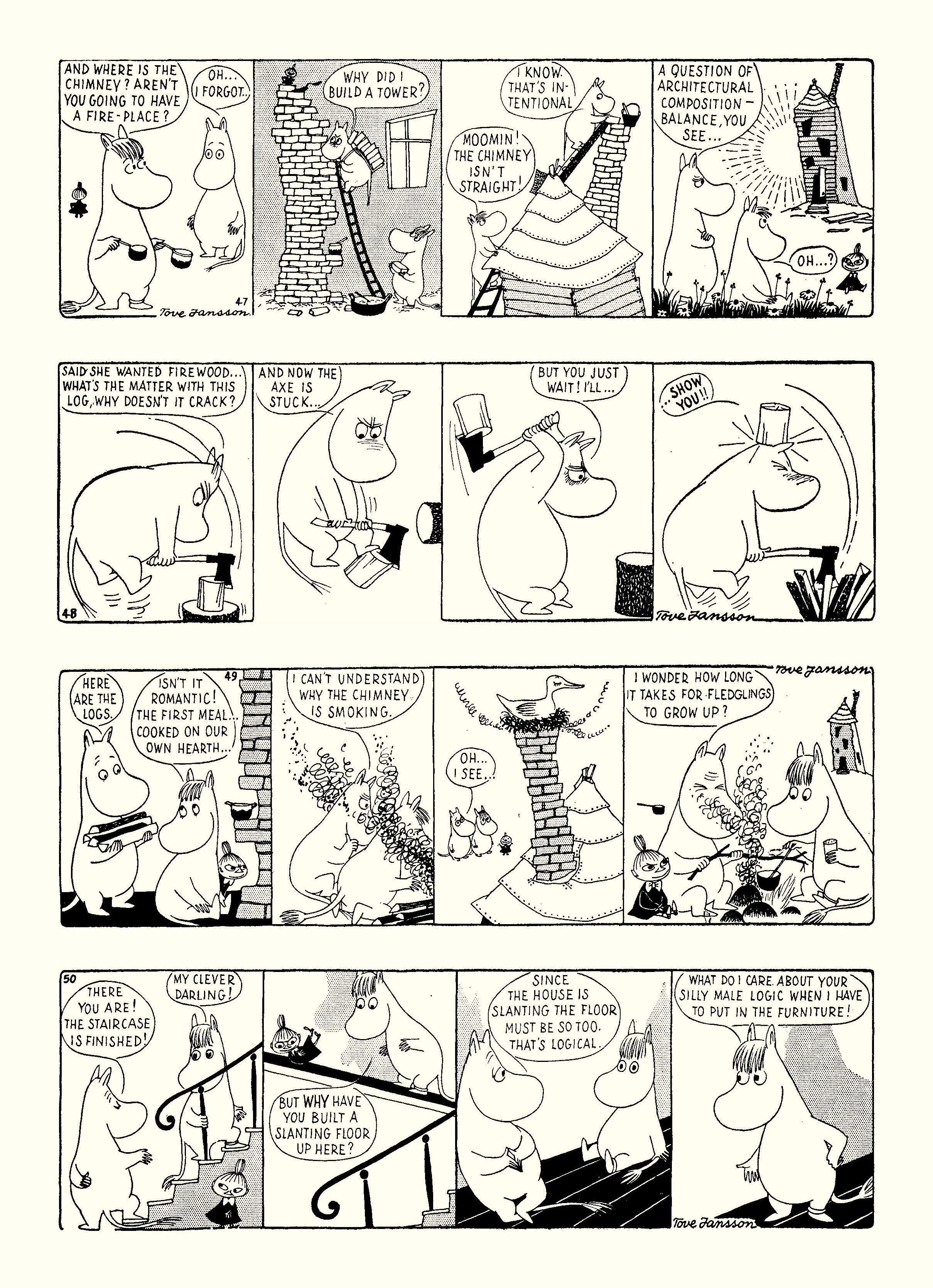 Read online Moomin: The Complete Tove Jansson Comic Strip comic -  Issue # TPB 2 - 60