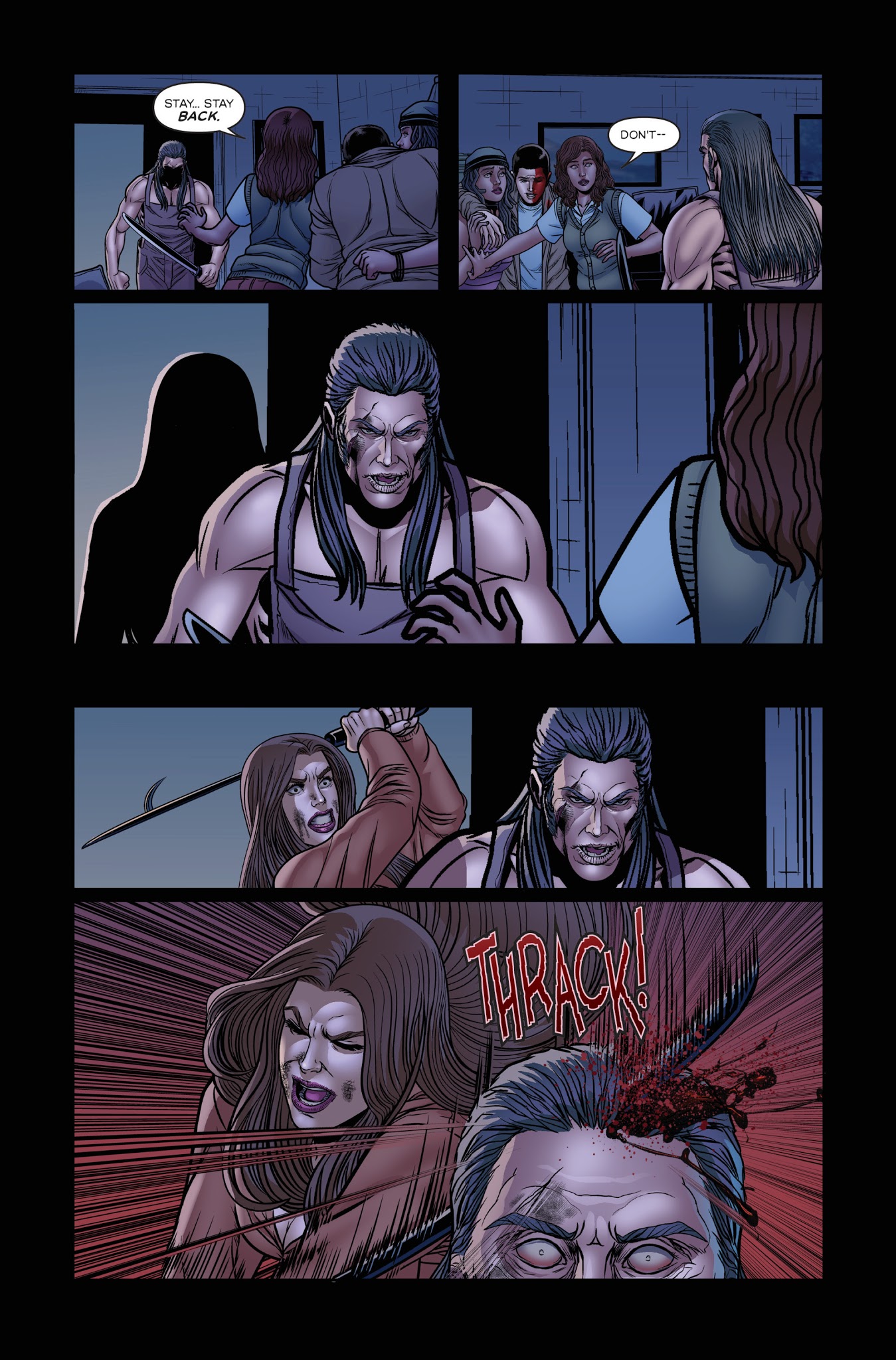 Read online Night Trap comic -  Issue #6 - 10