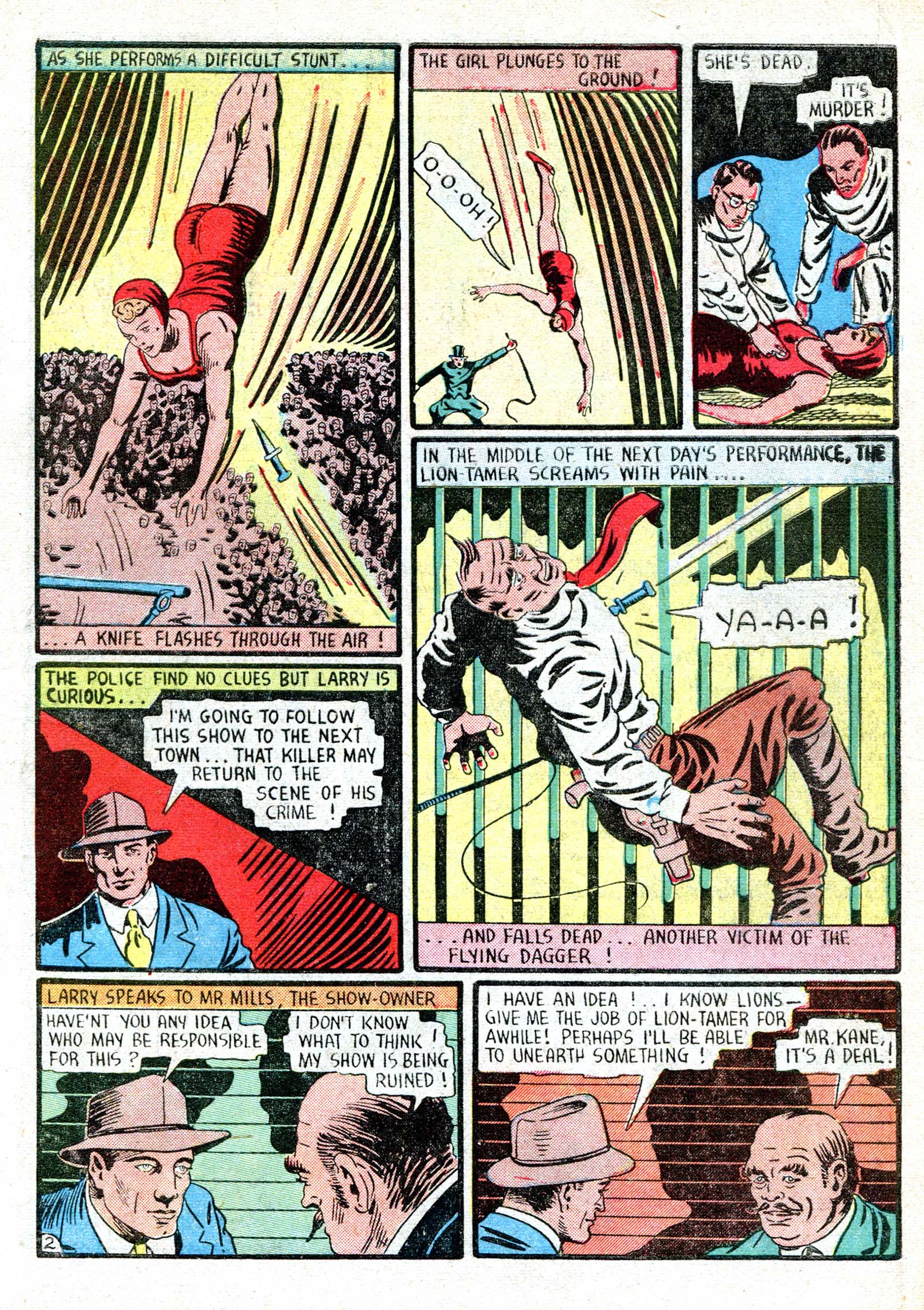 Read online Amazing Mystery Funnies comic -  Issue #22 - 26
