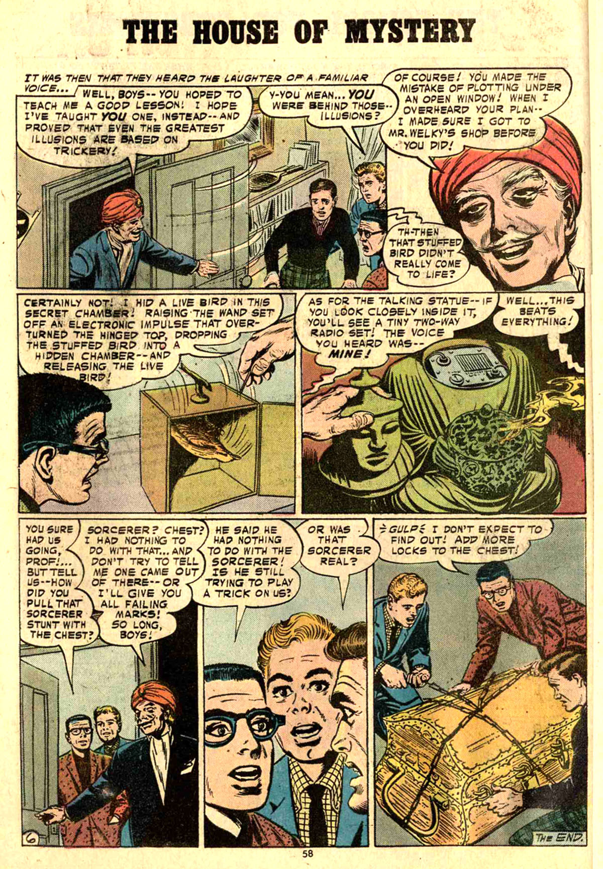 Read online House of Mystery (1951) comic -  Issue #226 - 58