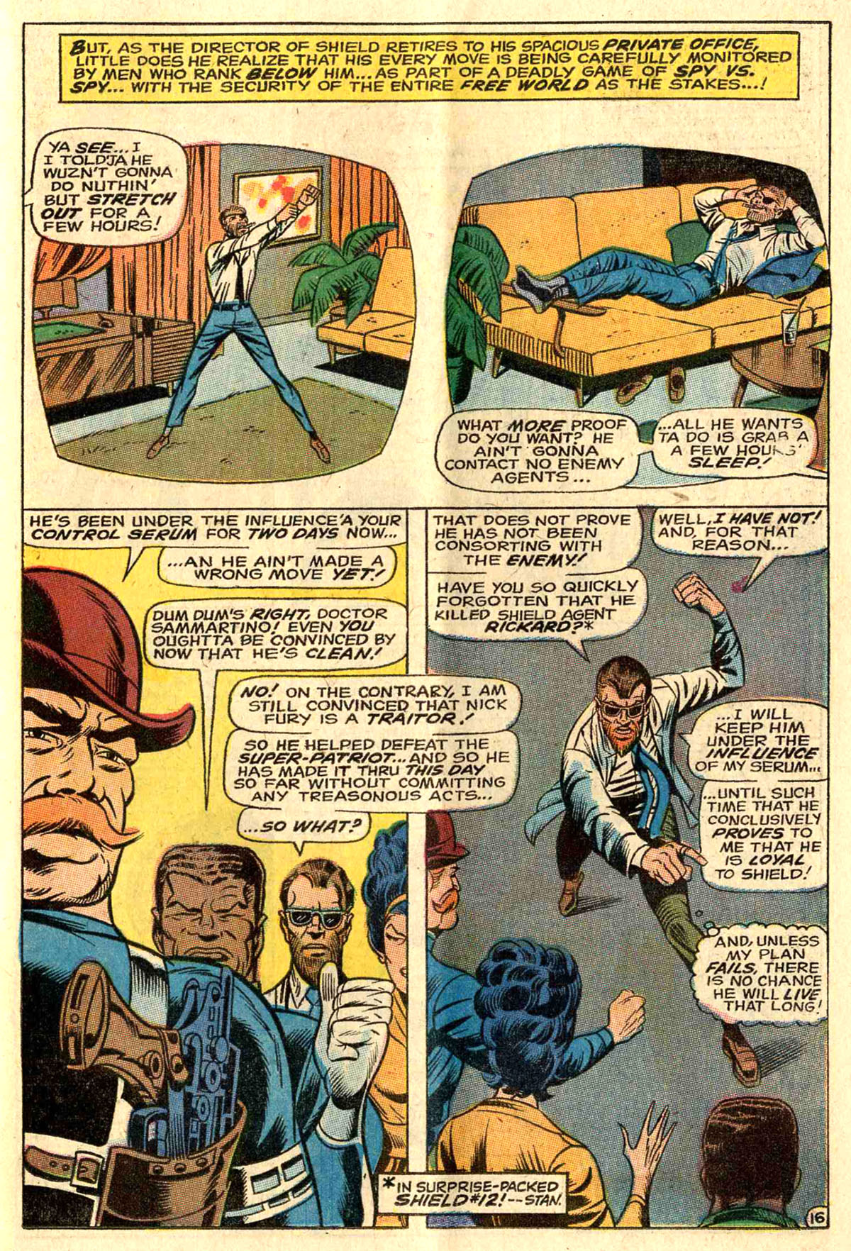 Read online Nick Fury, Agent of SHIELD comic -  Issue #14 - 23