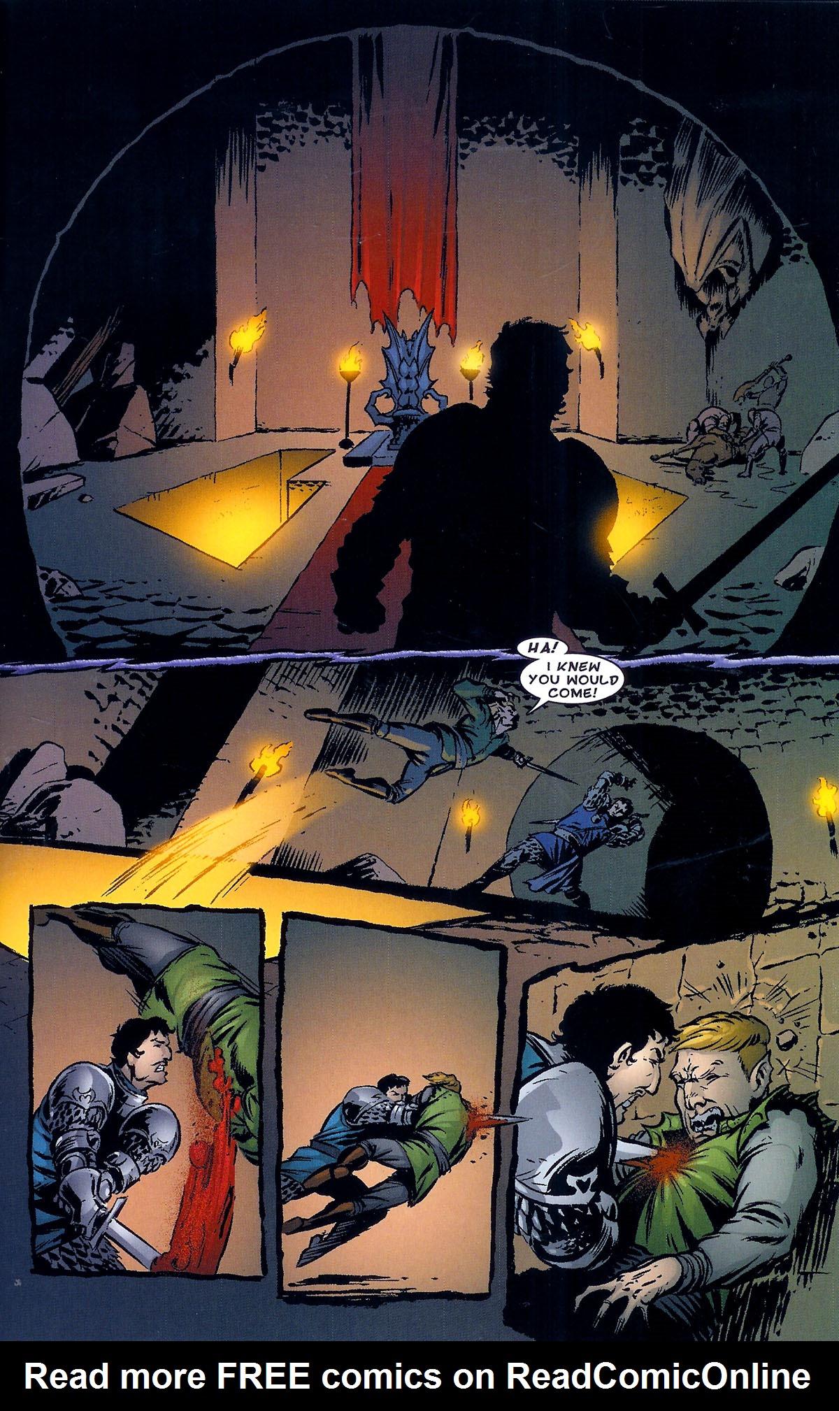 Read online Dracula vs King Arthur comic -  Issue #2 - 29