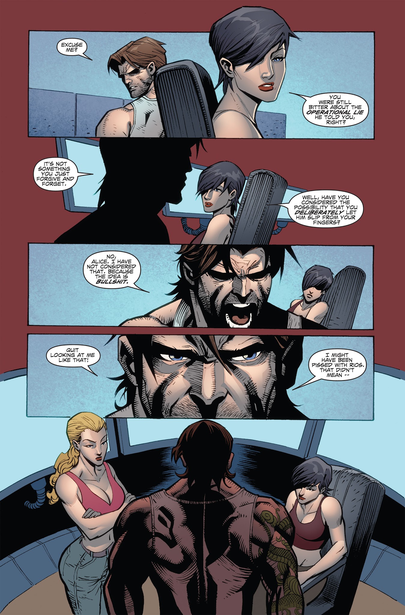 Read online Army of Two comic -  Issue #4 - 7