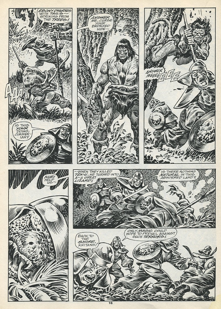 Read online The Savage Sword Of Conan comic -  Issue #193 - 18