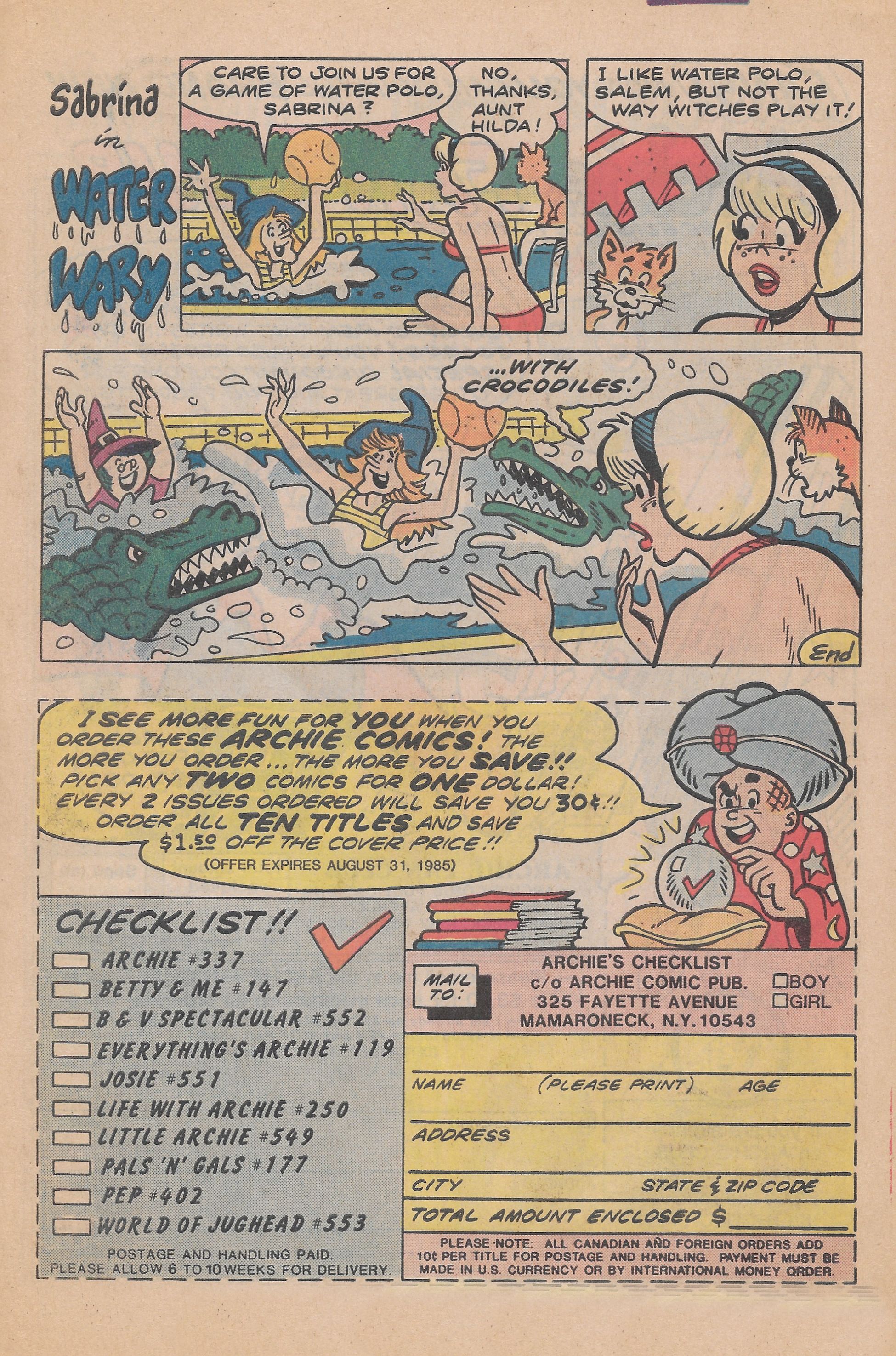 Read online Jughead (1965) comic -  Issue #341 - 27